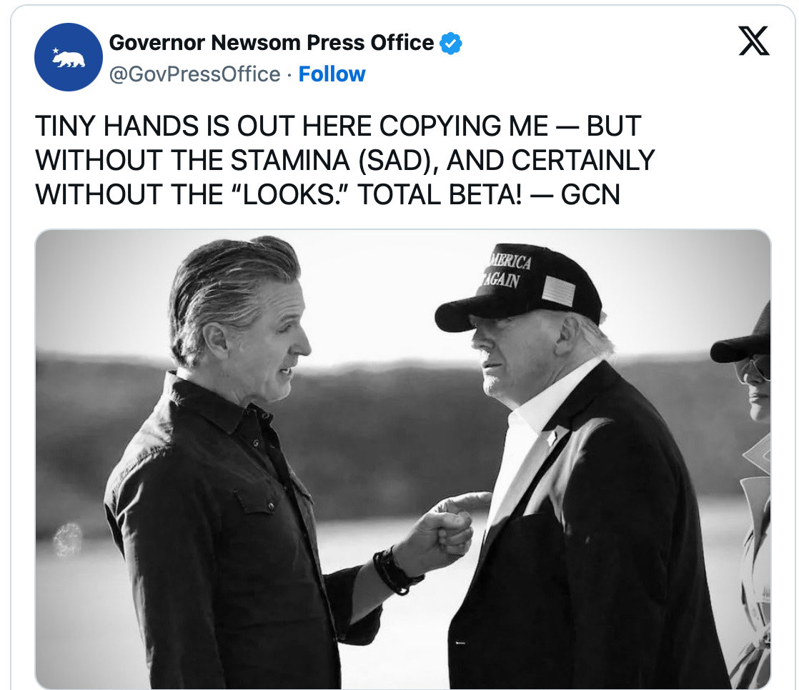 Maga Republican conservatives are deeply stupid, and ugly.
Treat 'em accordingly.

Liberals, Democrats, Progressives, and Democratic Socialists all aka patriots and smart and good-looking, do well the Big Beautiful Troll and Bait to maga Republican conservatives.