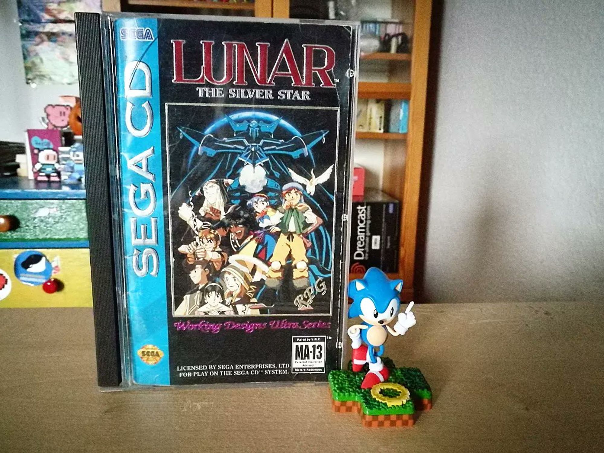 Lunar Silver Star fürs Sega CD Vorderseite