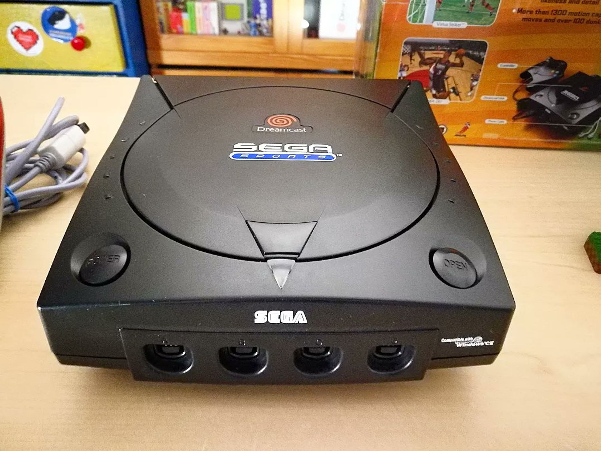 Sega Sports Dreamcast Nahaufnahme