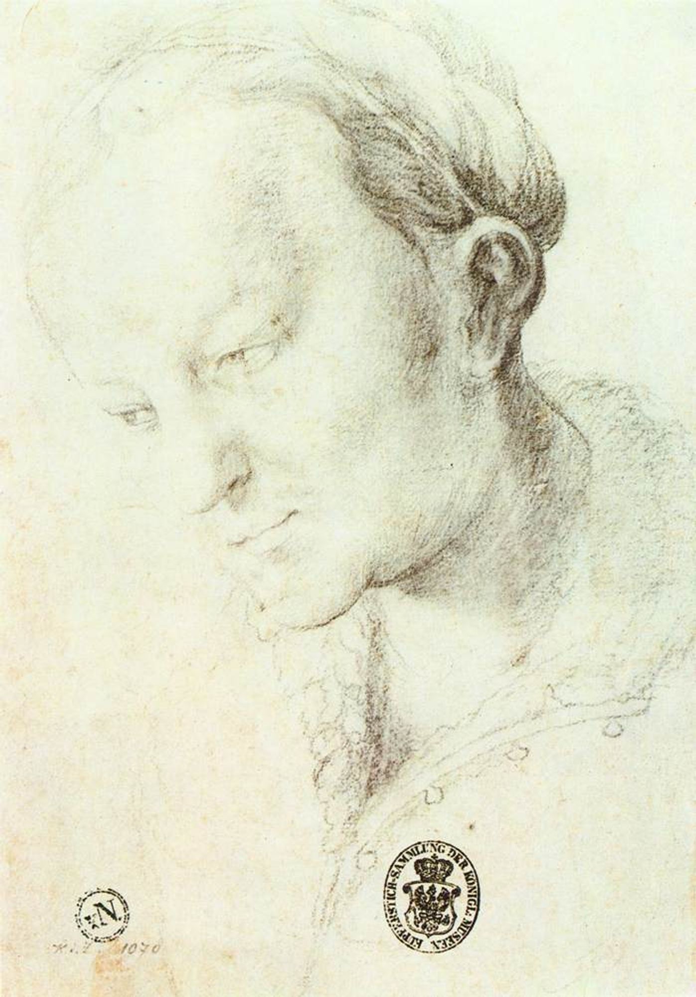 Head of a Young Woman