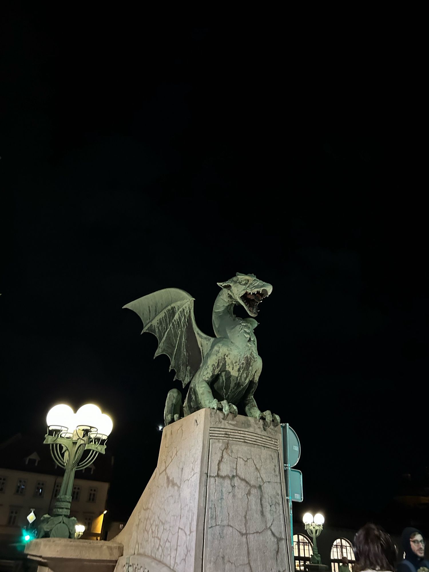 Dragon Bridge in Ljubljana