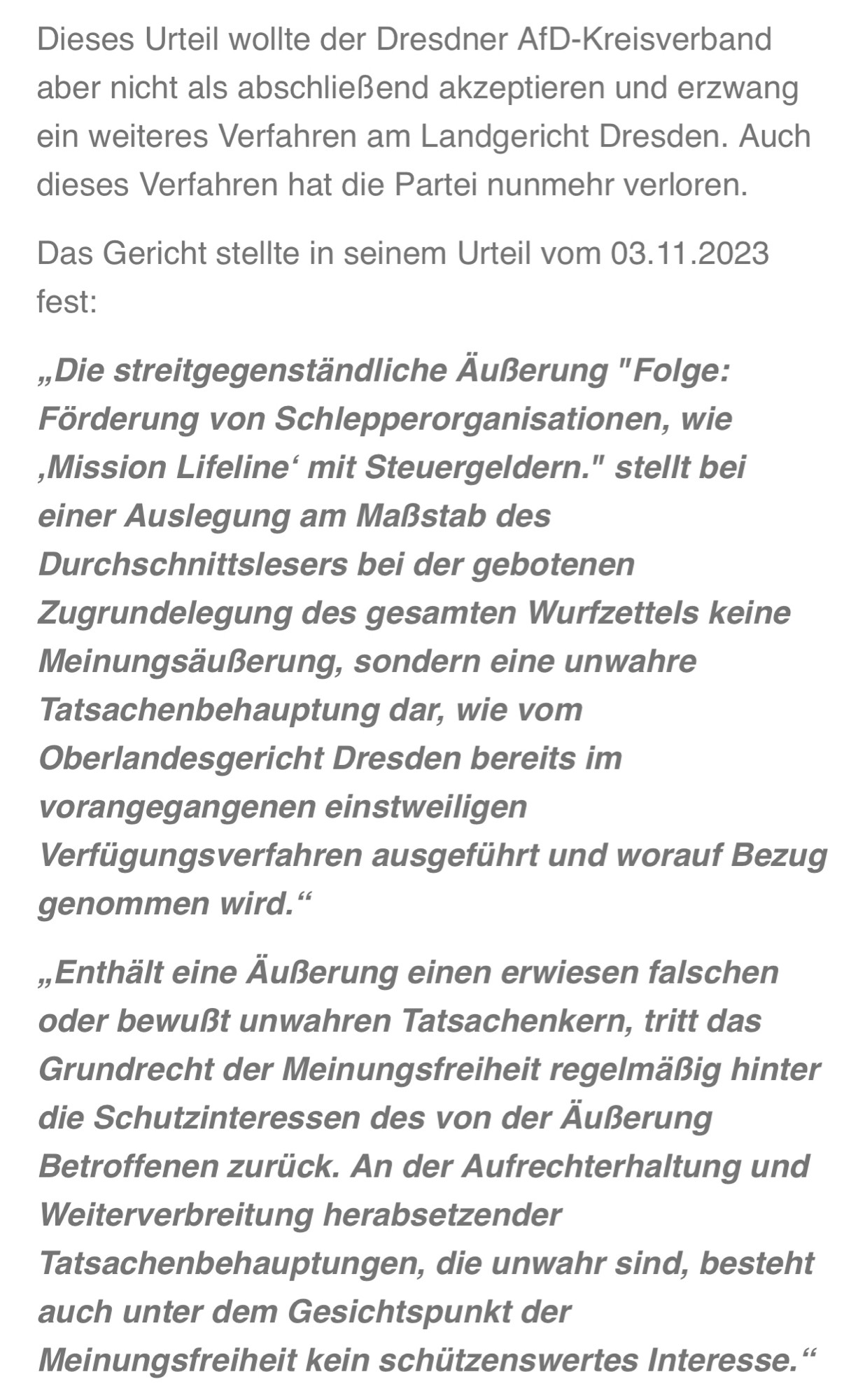 BiBesch: https://x.com/seenotrettung/status/1721753585757651145?s=46&t=wUGdp37lu0wpJS5qLQPpnw