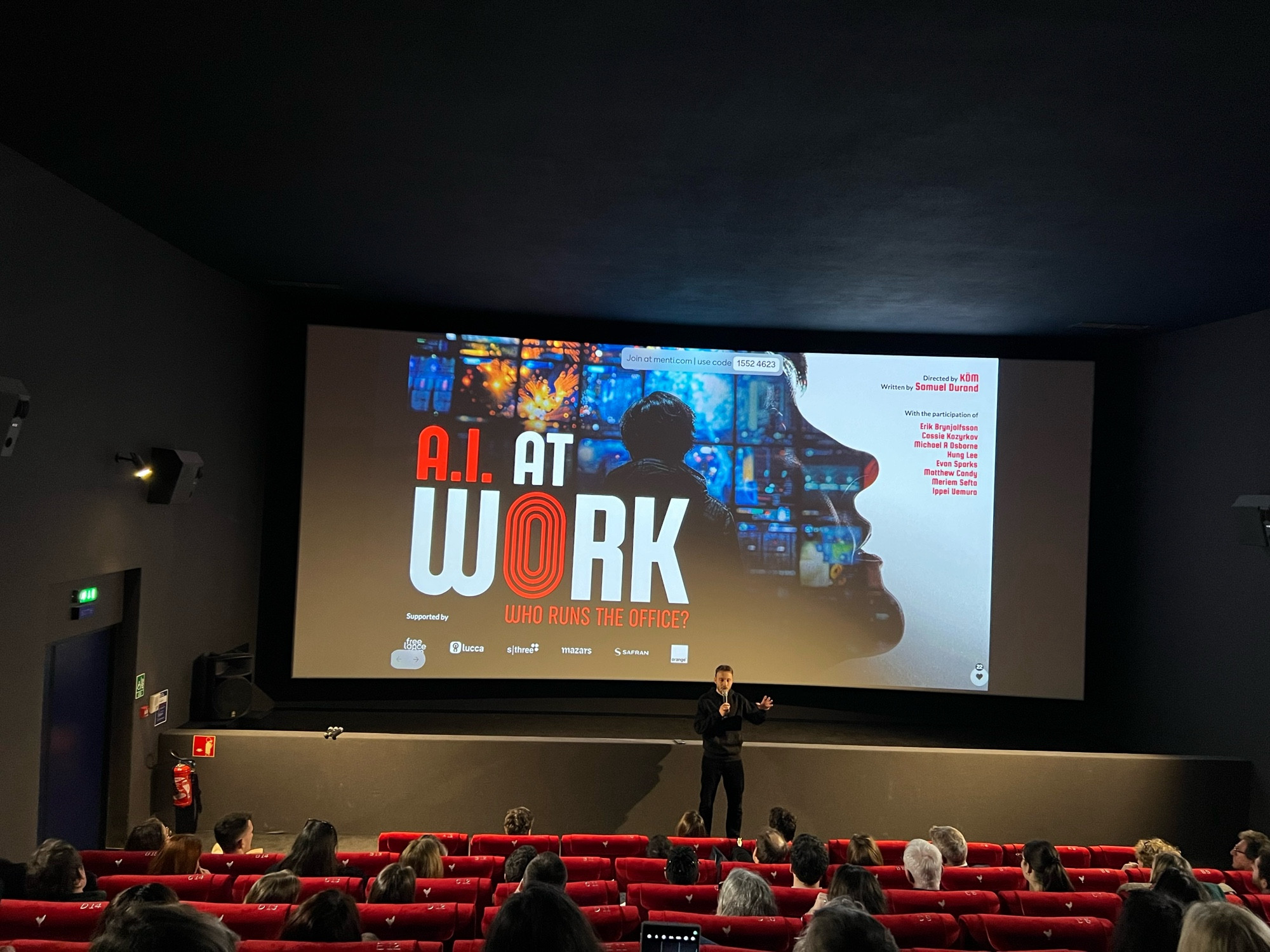 Documentaire Ai for work cinéma pathe Lyon