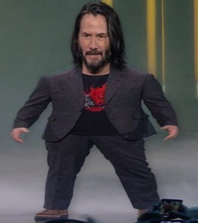 Mini Keanu Reeves ❤️