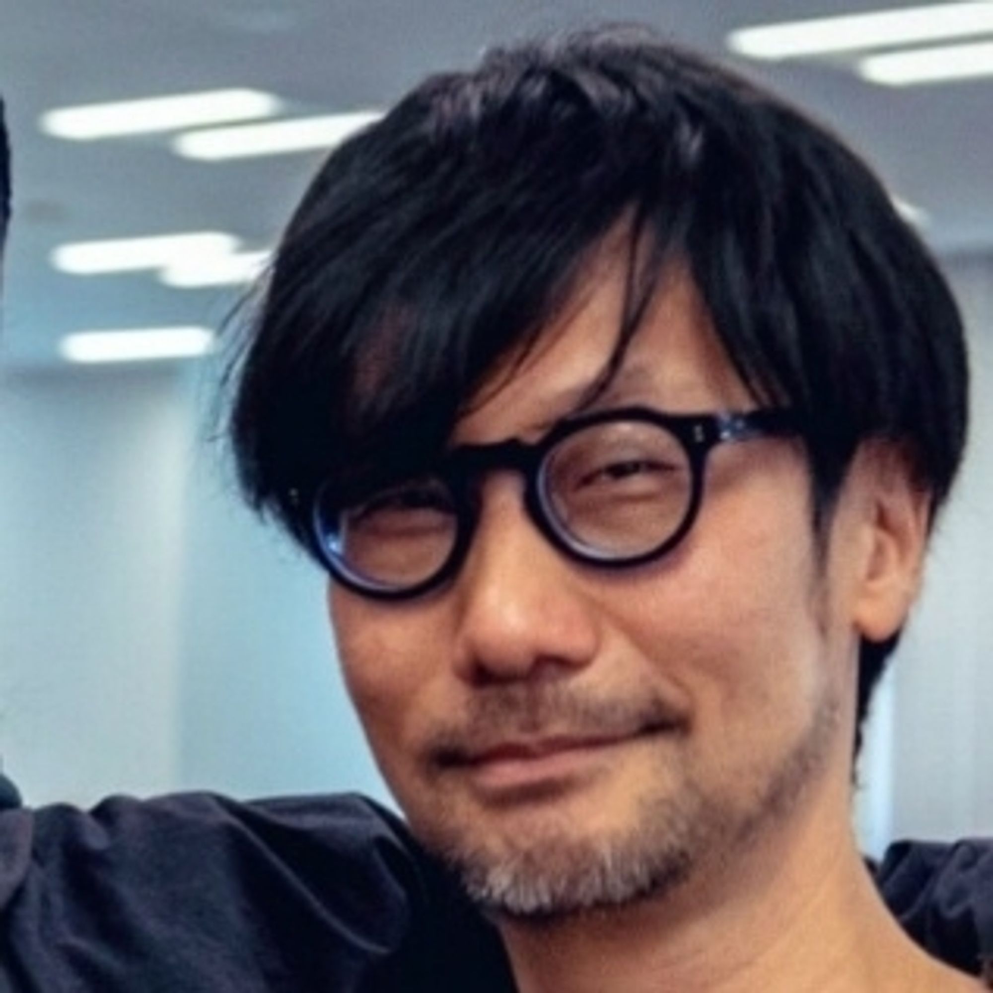 Hideo kojima looking at the camera in a hideo kojima way