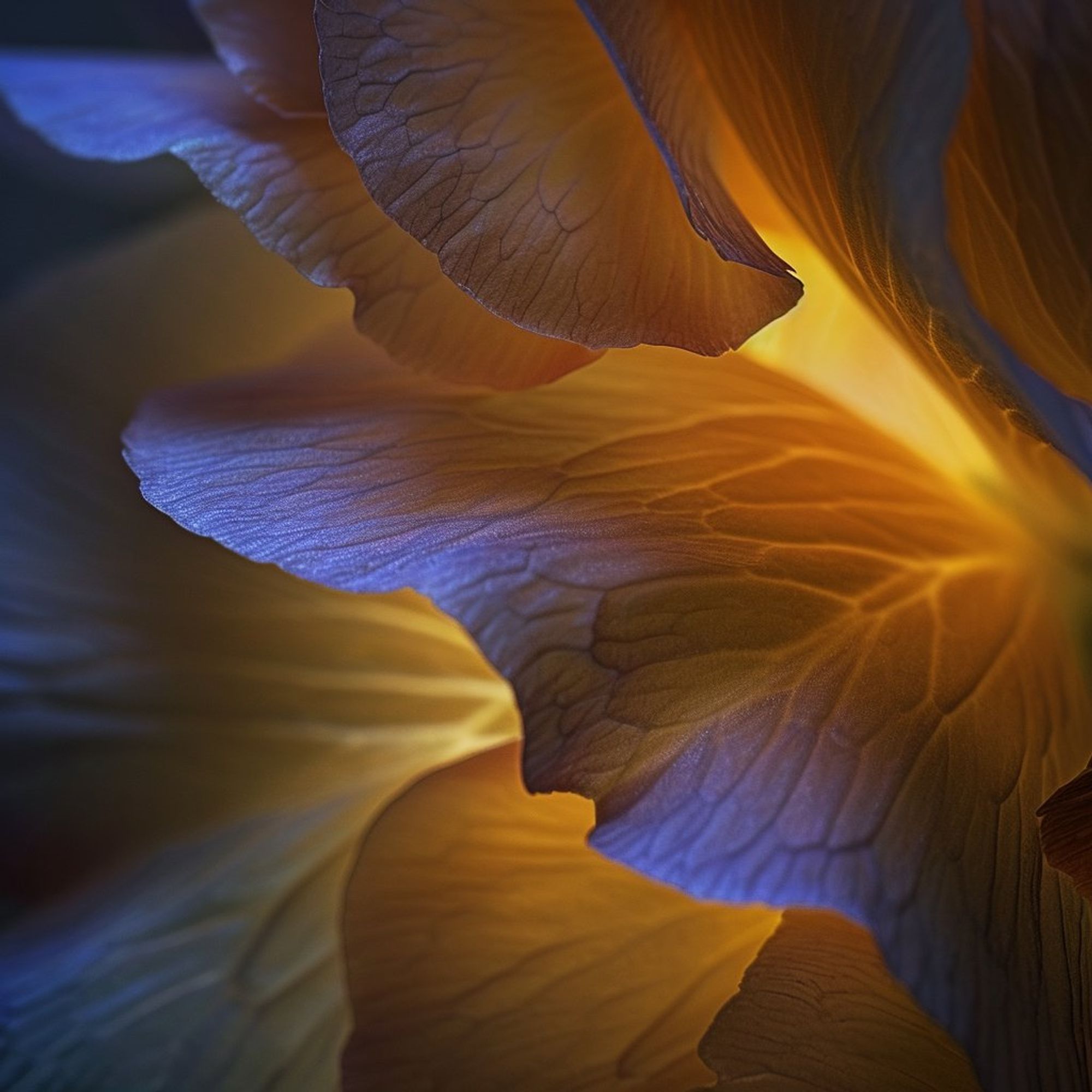 Dive into the petals as if they're whispering secrets! Sometimes, it's the little things that pack the biggest punch of positivity. 😉🌺 #MacroLovers #GlowUp #BotanicalBeauty