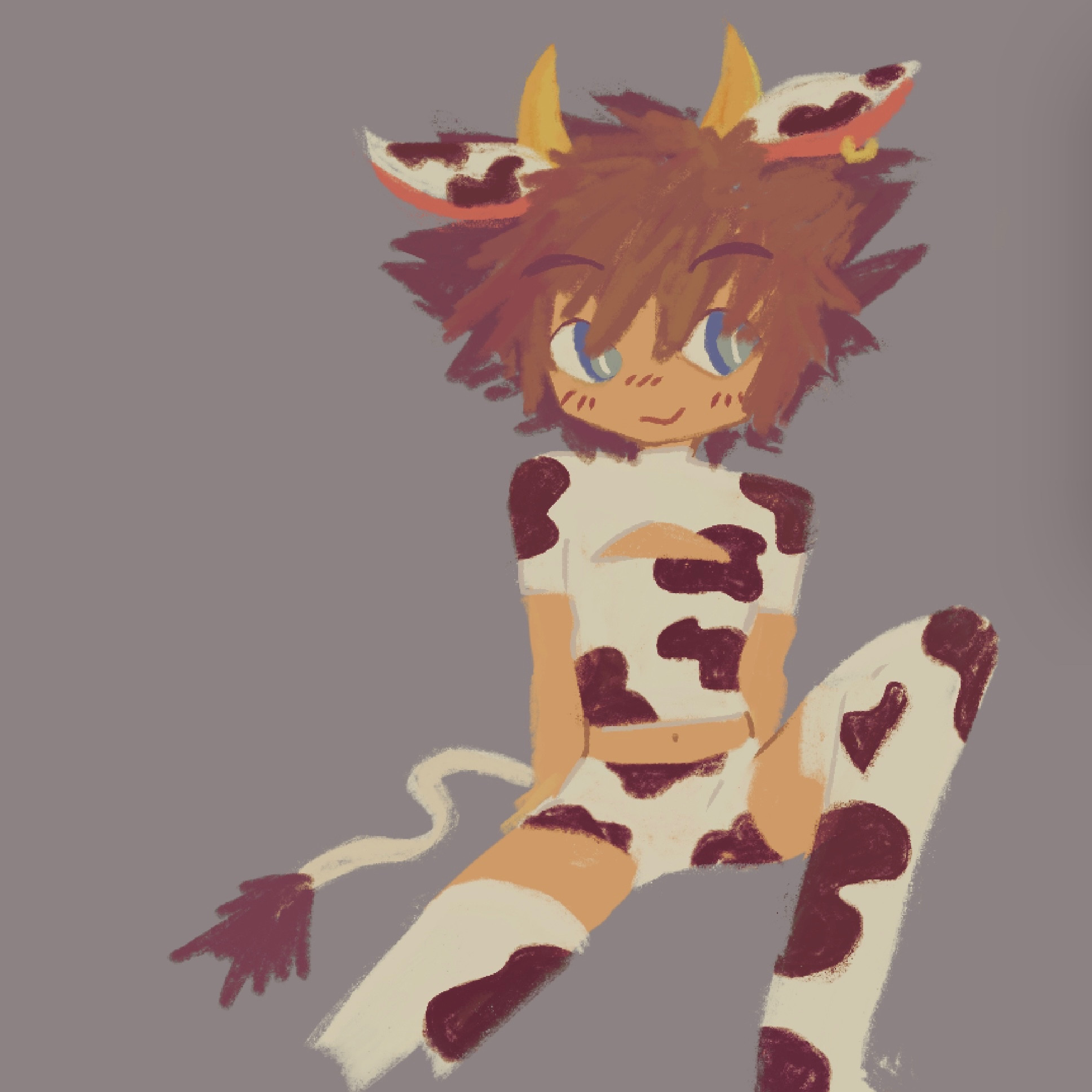 Sora dressed as a ‘cow’
*artistic liberties were taken