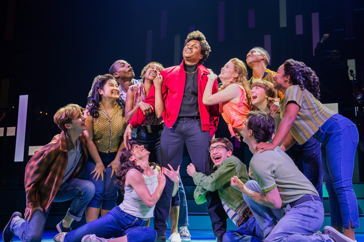 Ephraim Sykes as Conrad Birdie in the Kennedy Center production of "Bye Bye Birdie"