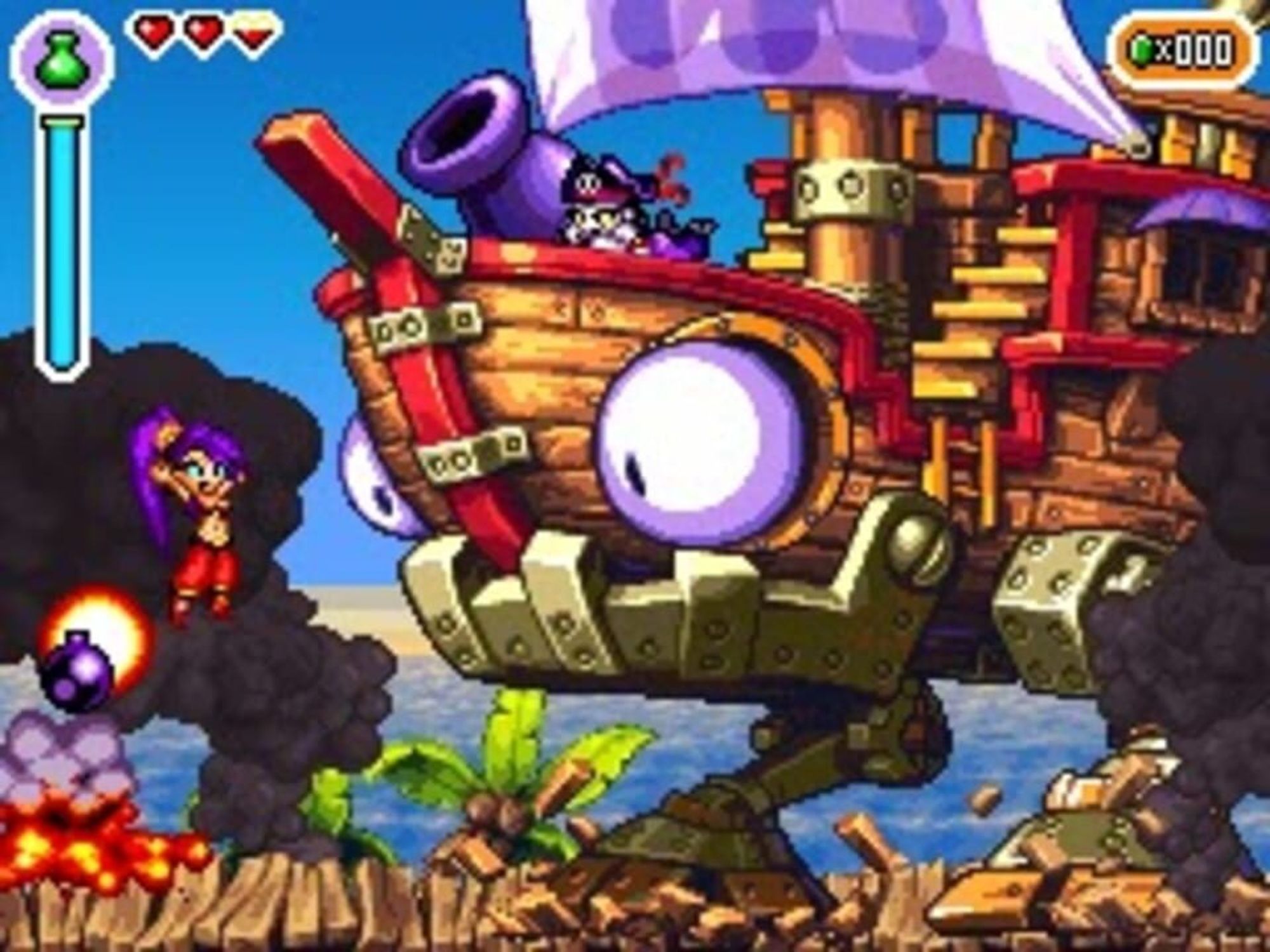 Shantae: Risky's Revenge was released on this day 14 years ago screenshot