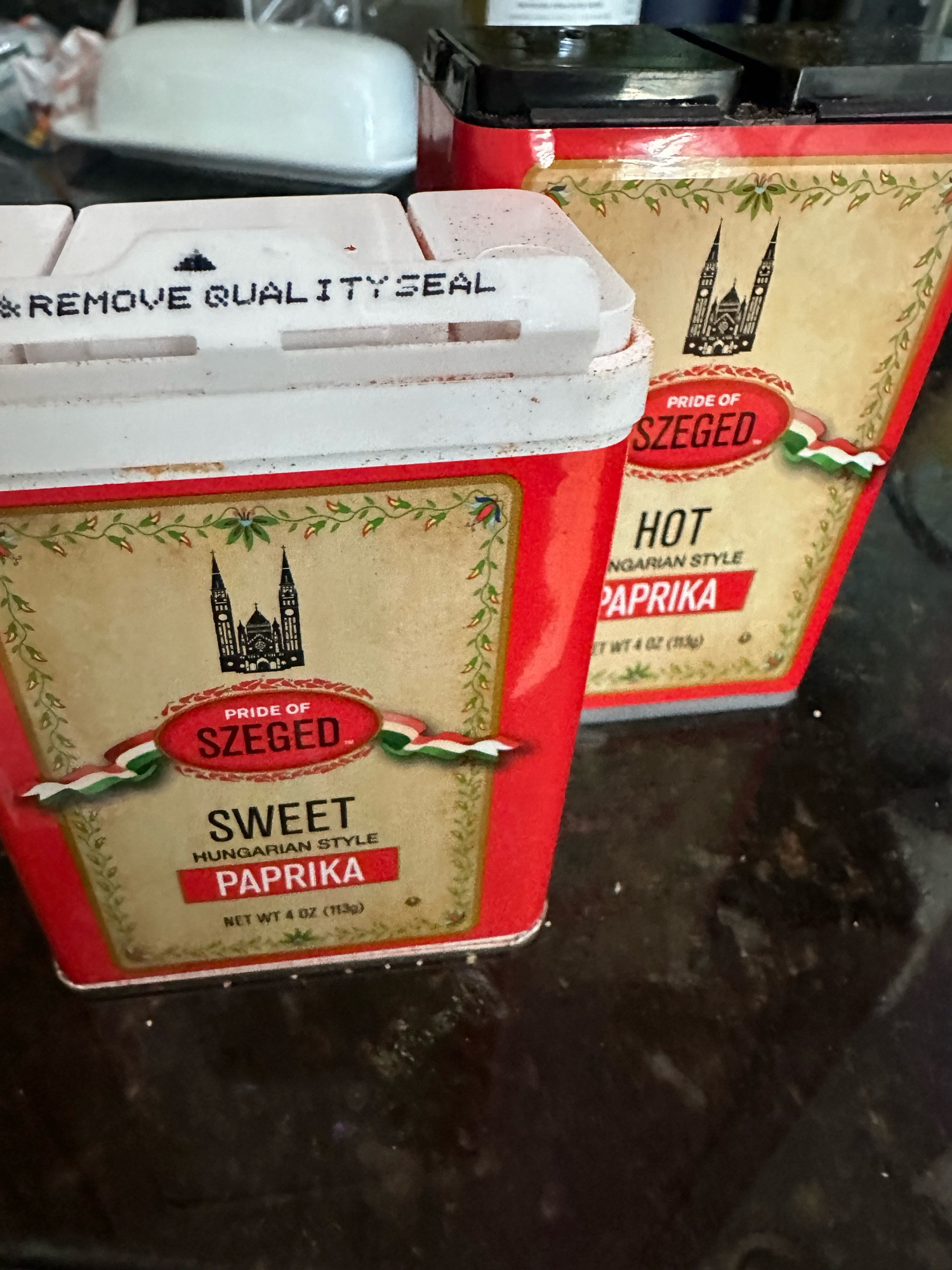 Pride of Szeged Hungarian Paprika in Sweet and Hot