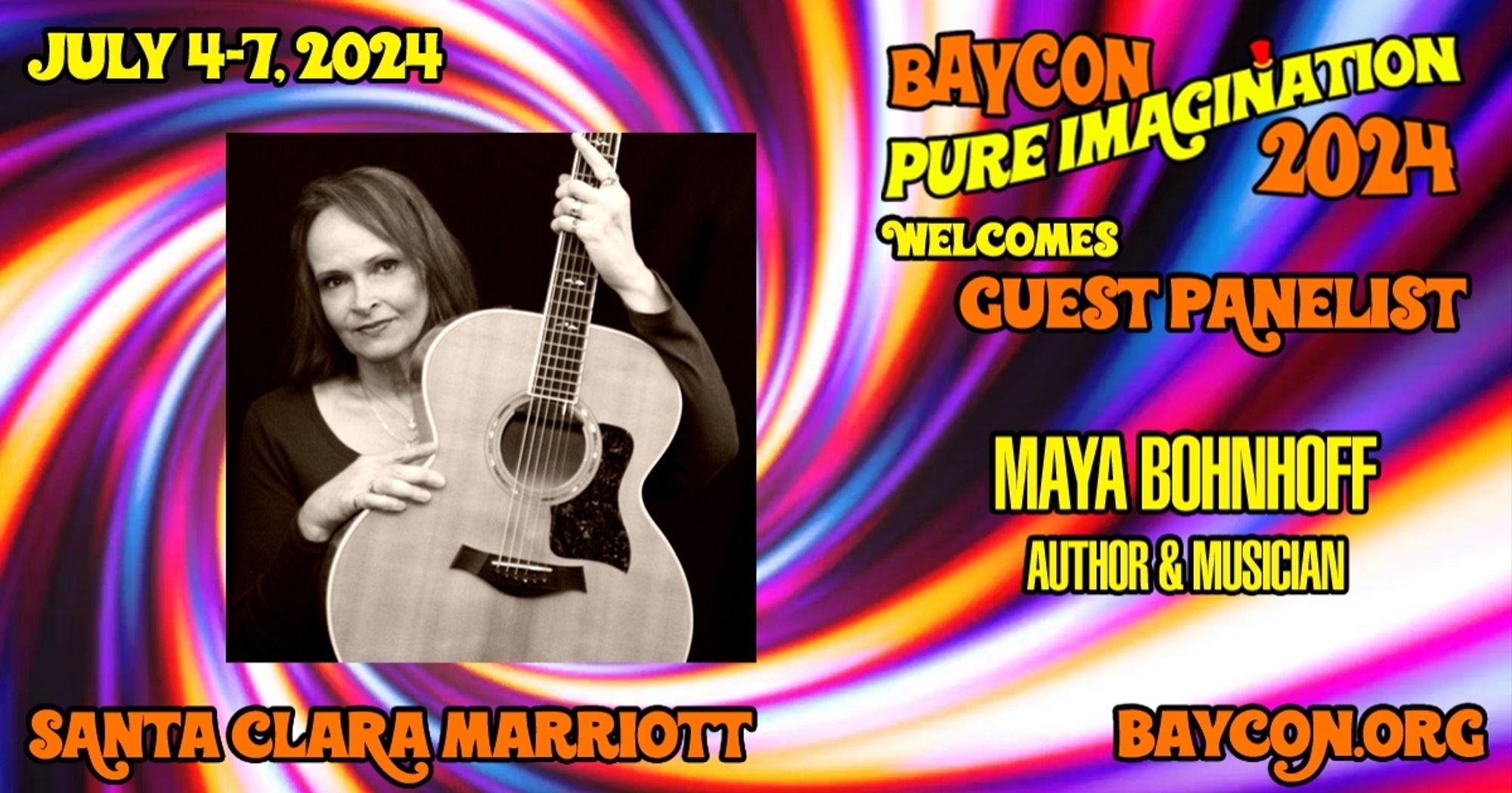 BayCon Pure imagination welcomes guest panelist Maya Bohnhoff, author and musician