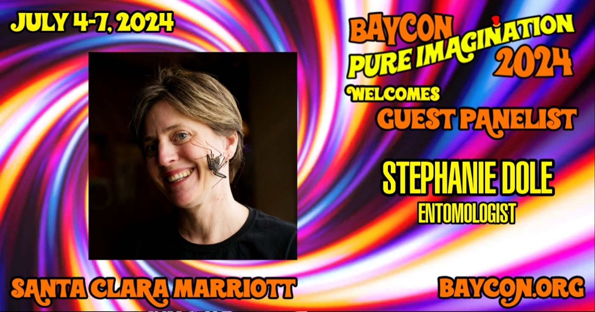 BayCon Pure Imagination welcomes guest panelist Stephanie Dole, entomologist