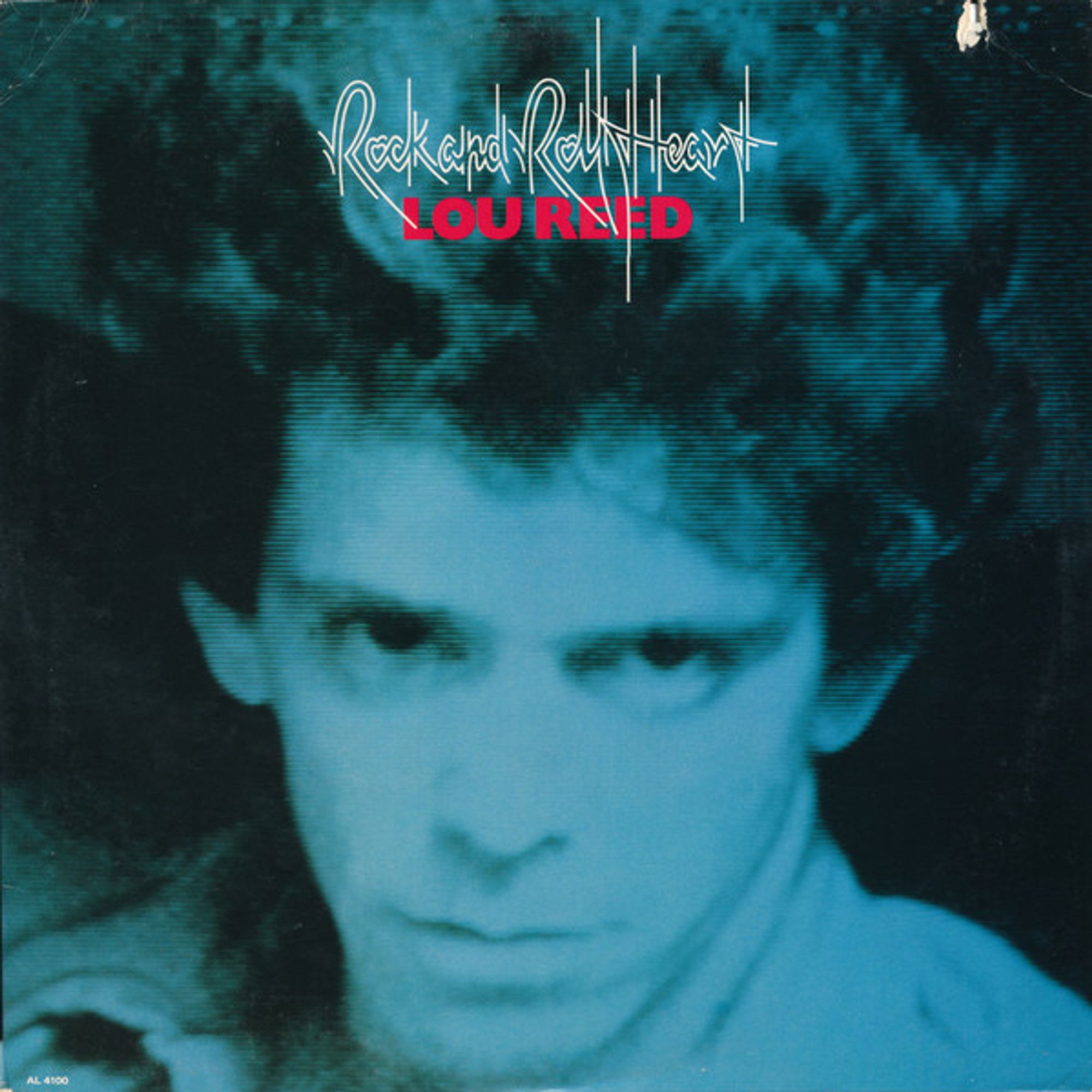 The front cover of Lou Reed's 1976 album Rock and Roll Heart.