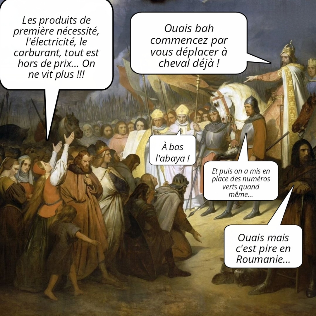 Dialogue entre la France qui souffre et le gouvernement qui se fout de sa gueule.