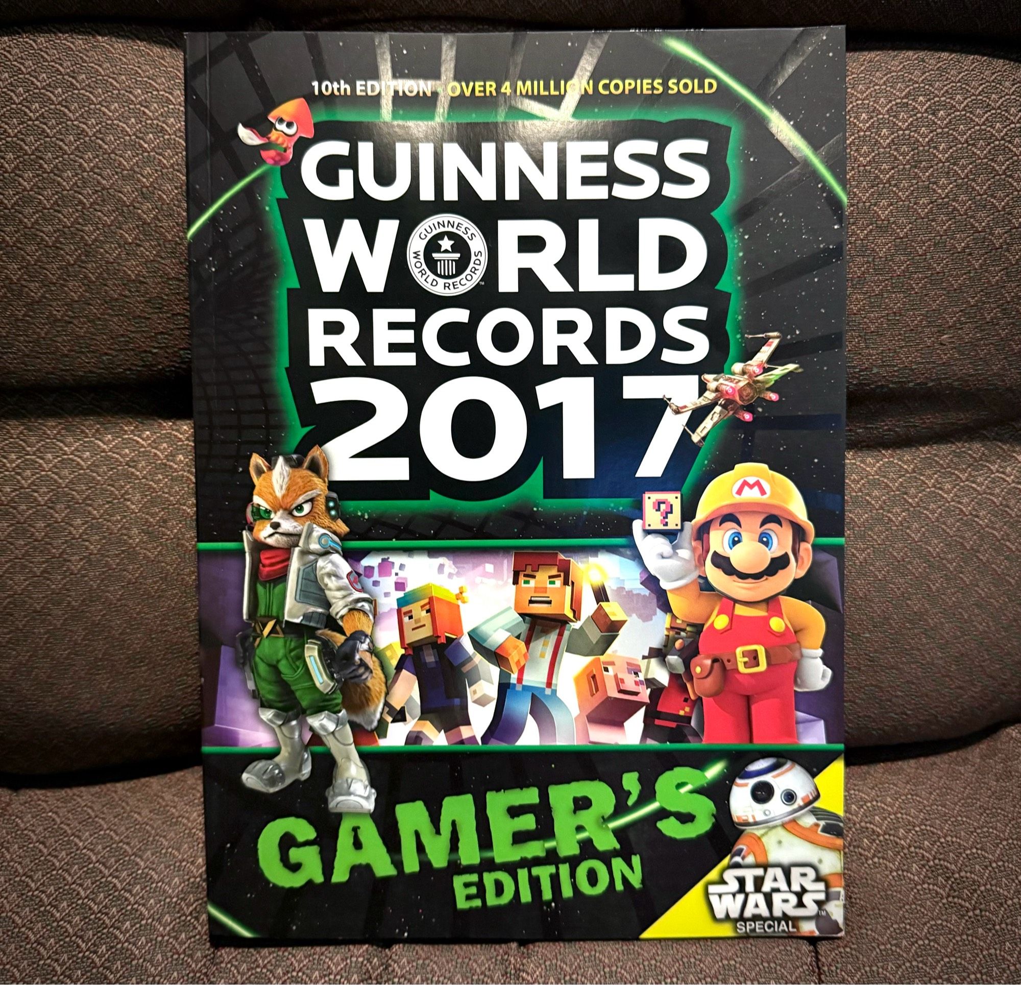 2017 Guinness World Records book, Gamer’s Edition