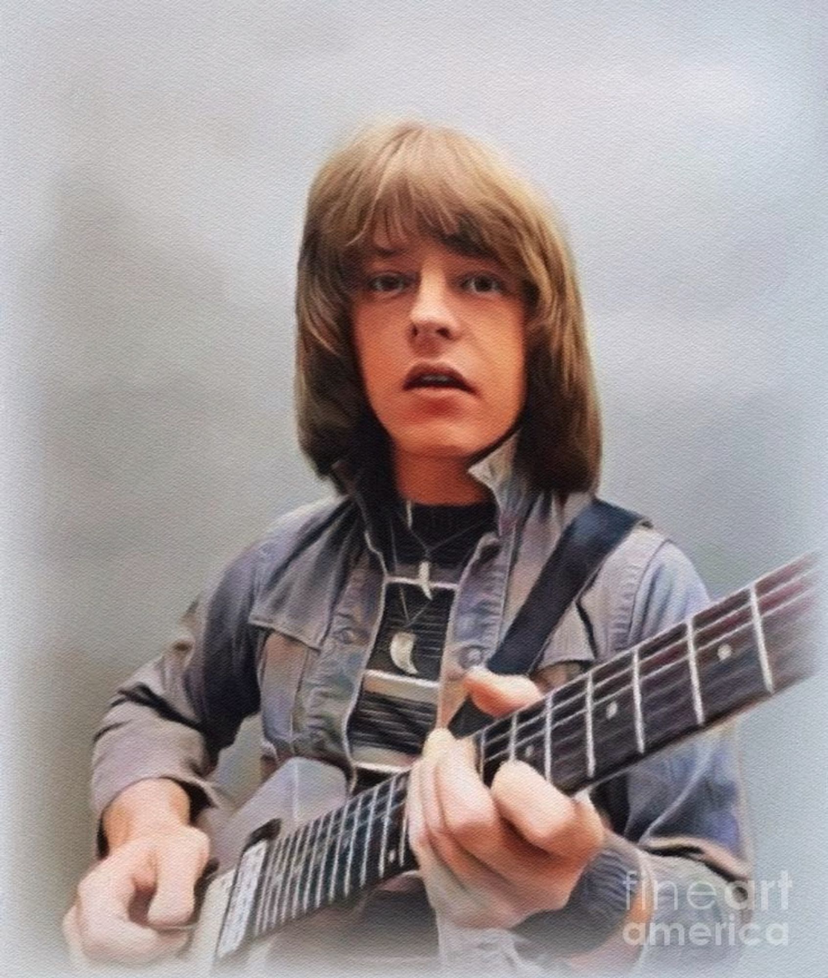 Rock guitarist Rick Derringer in 1975