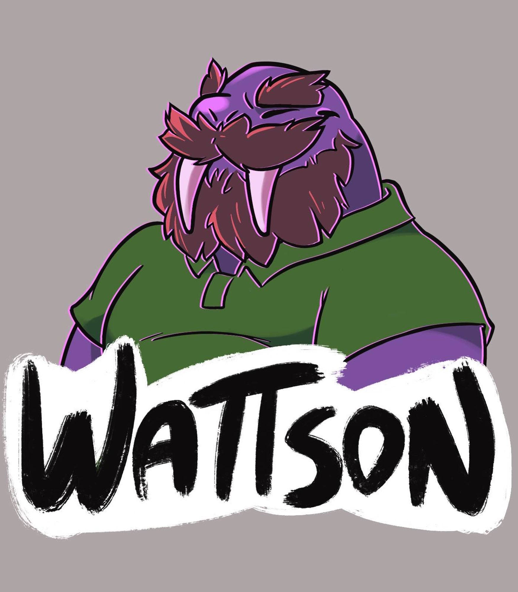 Wattson Badge looking all cute