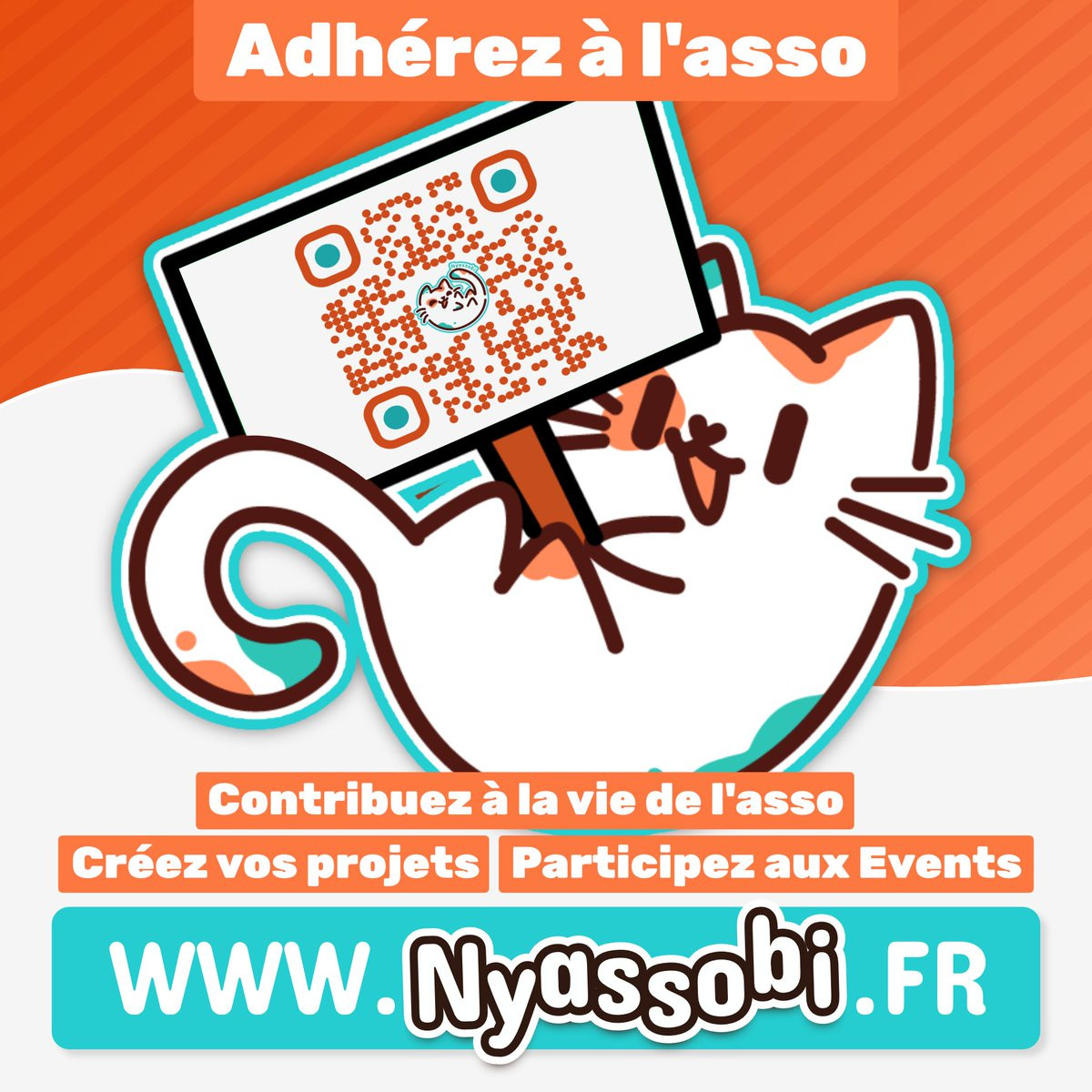 Adhérez à l'asso ! 

Vous pouvez nous retrouver sur le site www.nyassobi.fr