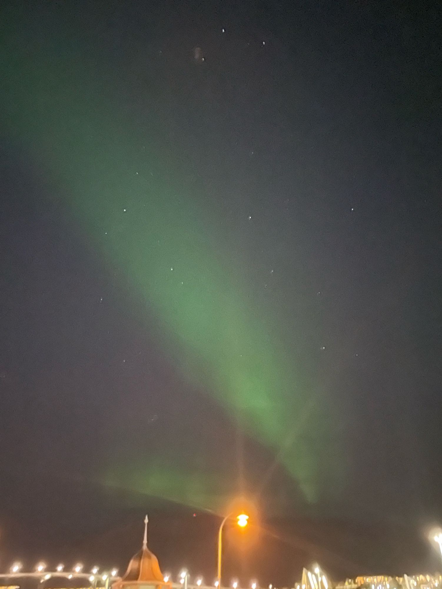 grønt nordlys