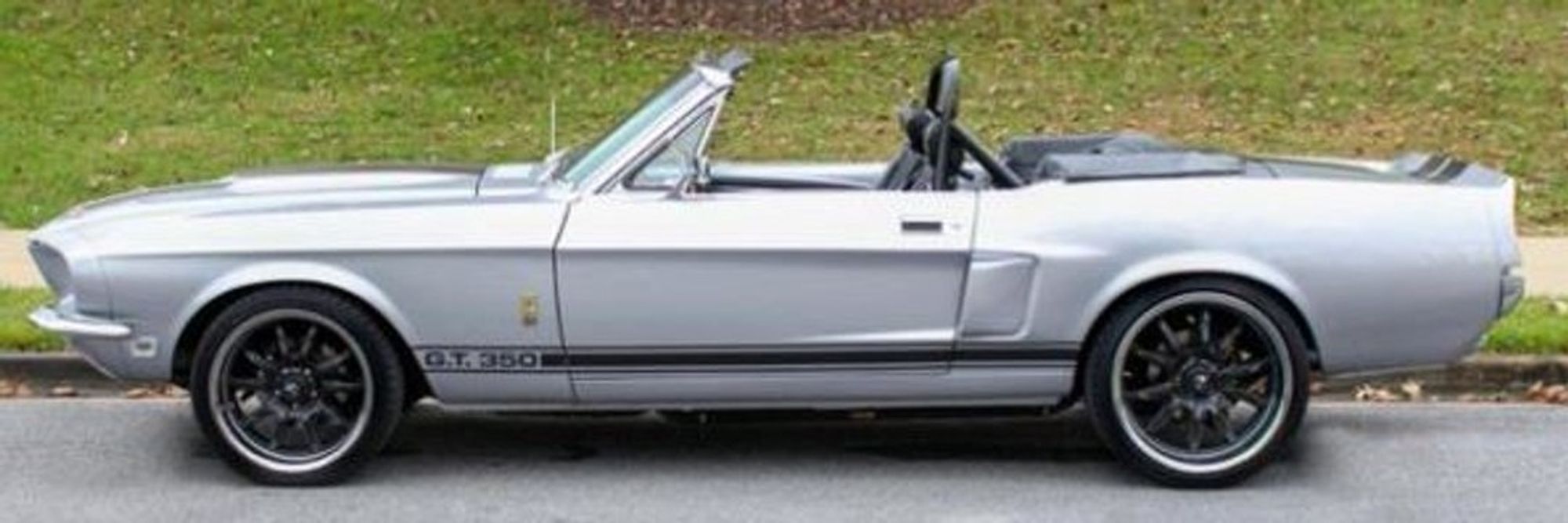 Grey Ghost. Custom GT350 mustang convertible 1967