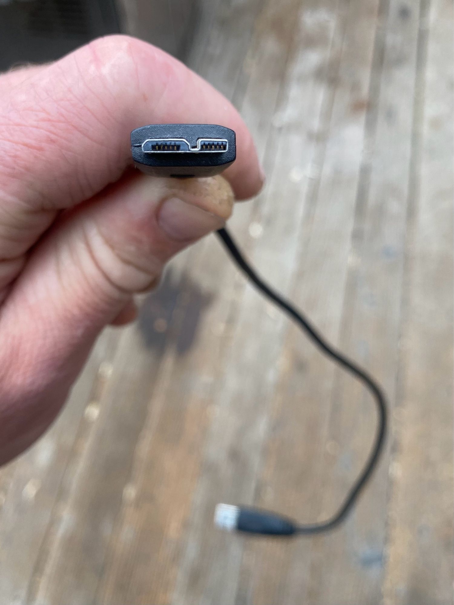 A really weird usb cord