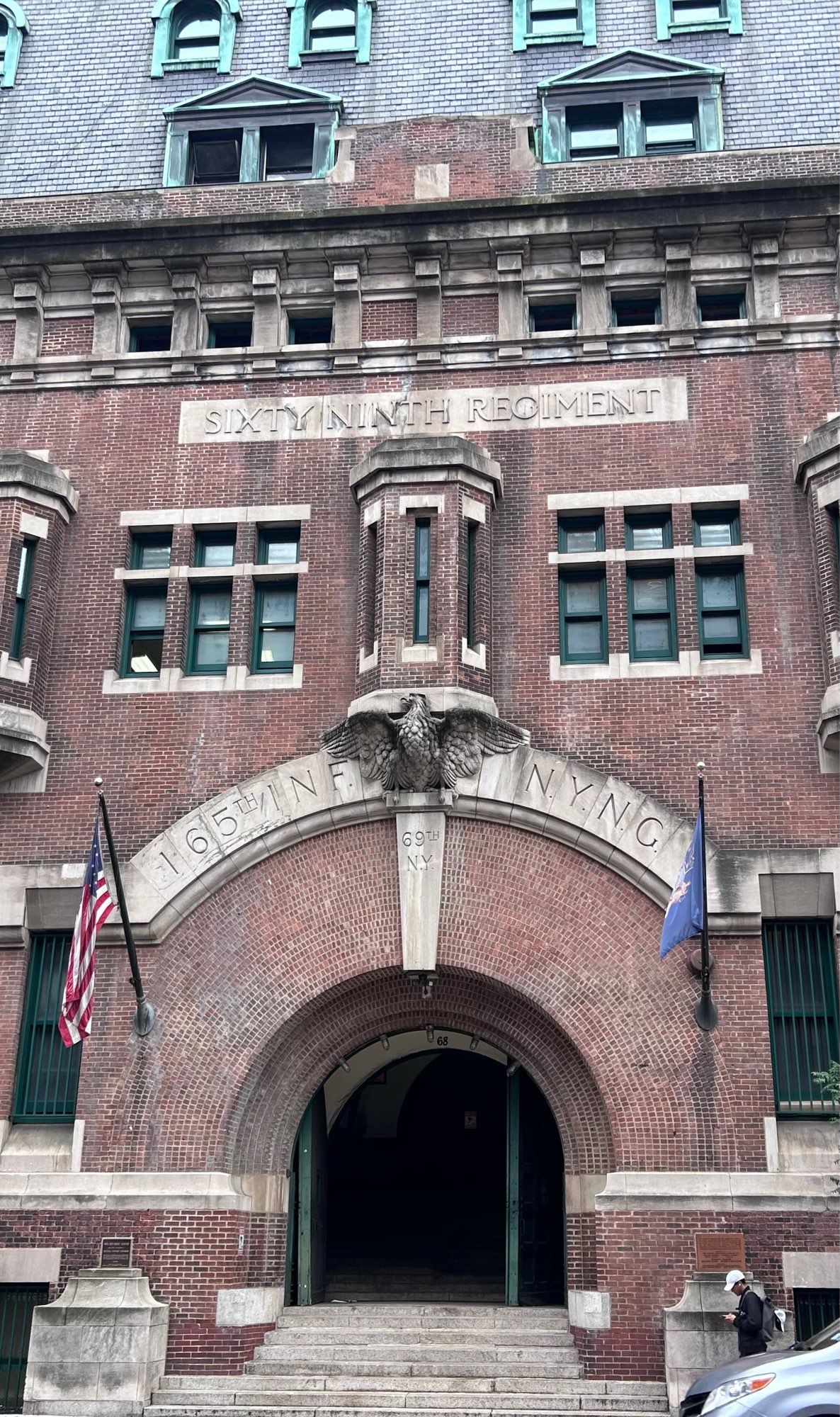 69th Regiment Armory, 26th St and Lexington Ave, NYC