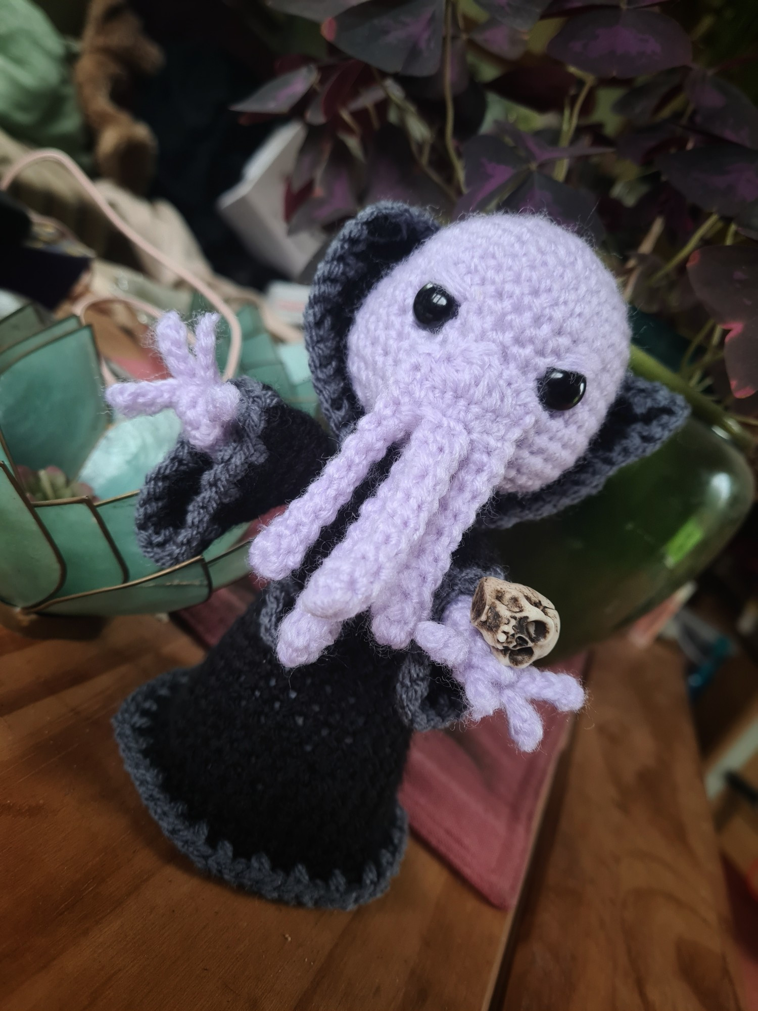 Crochet Mindflayer from Dungeons and Dragons 