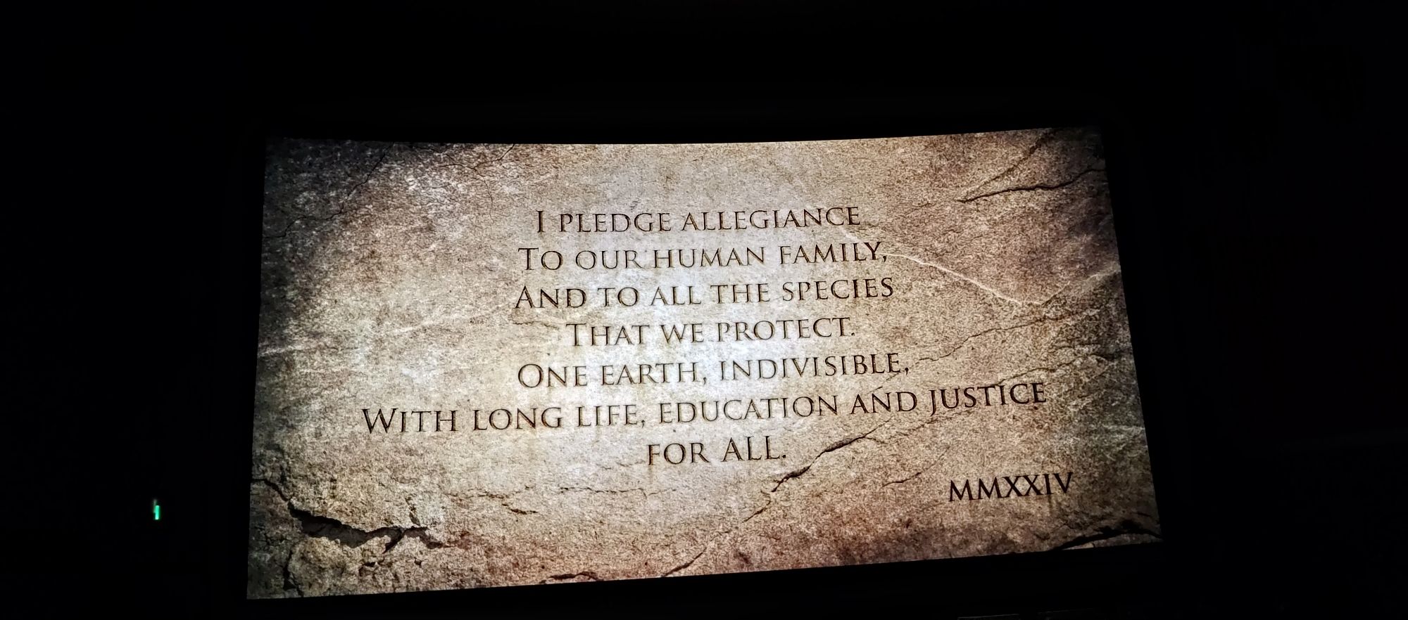 The Megalopolis Pledge