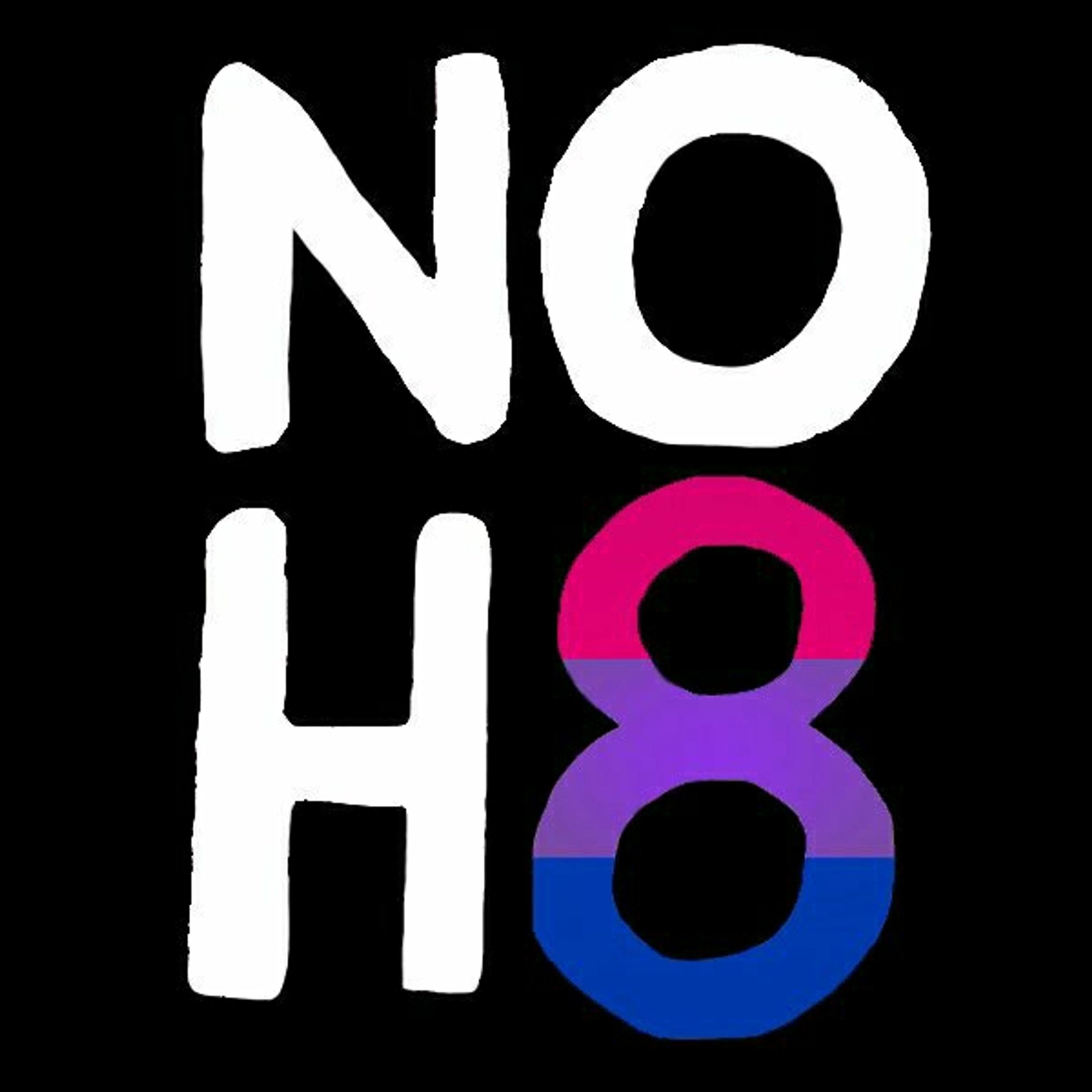 Happy #BiVisibilityMonth! 💗💜💙 #NOH8