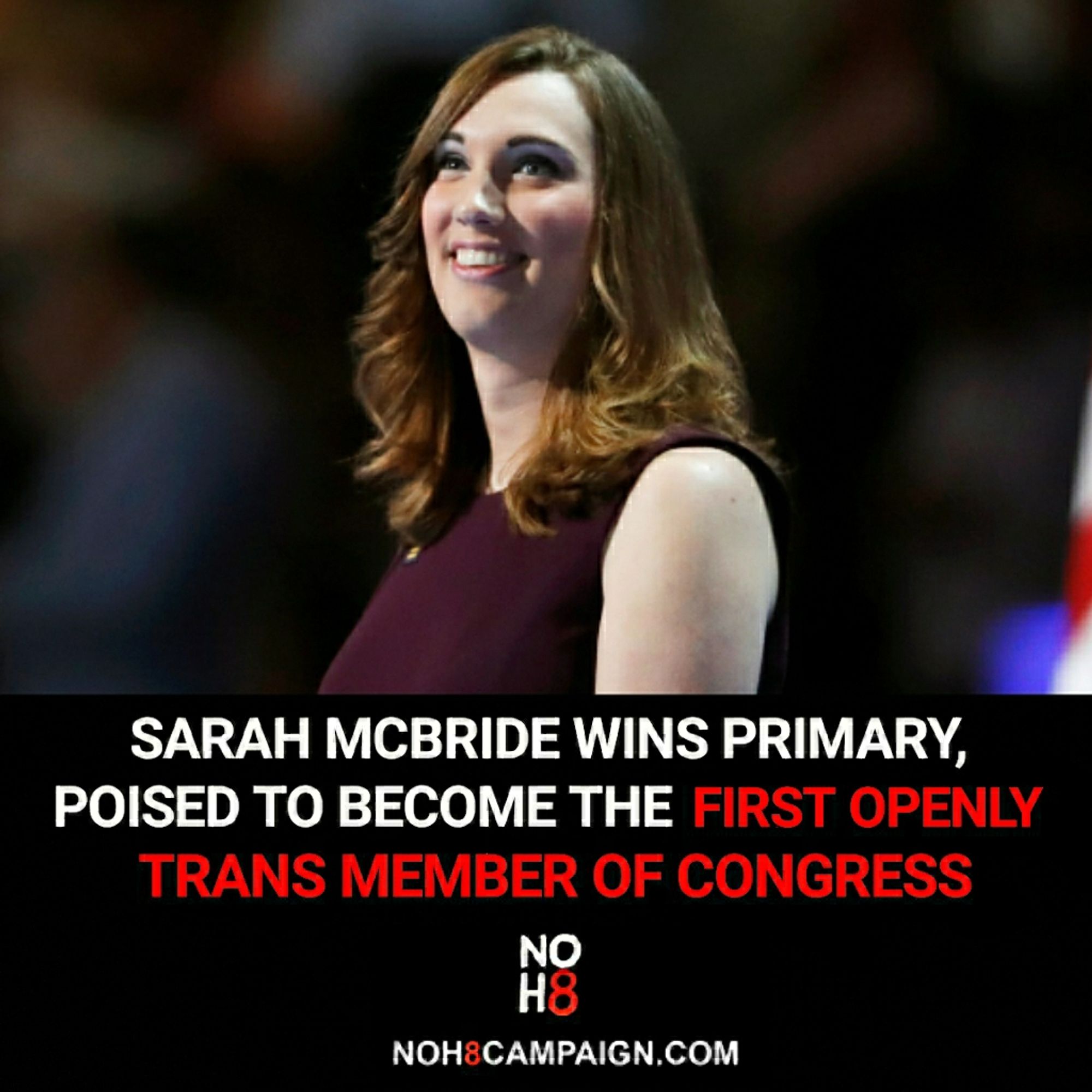 Sarah McBride wins Delaware House primary, poised to make history as the first openly trans member of U.S. Congress #NOH8