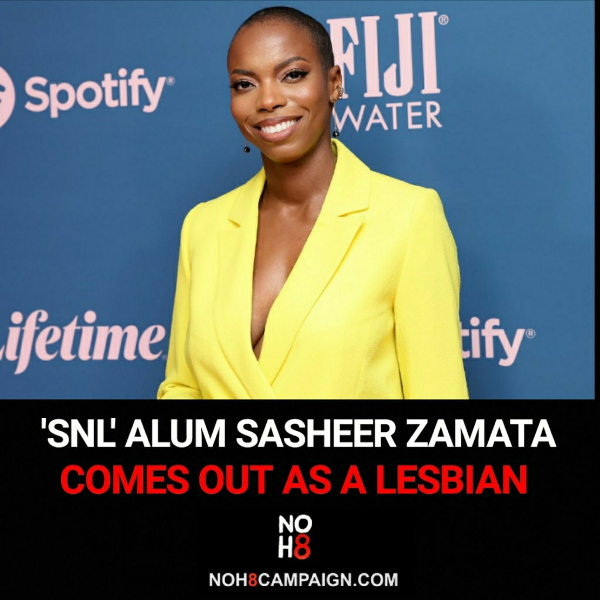 'SNL' alum Sasheer Zamata comes out as a lesbian #NOH8