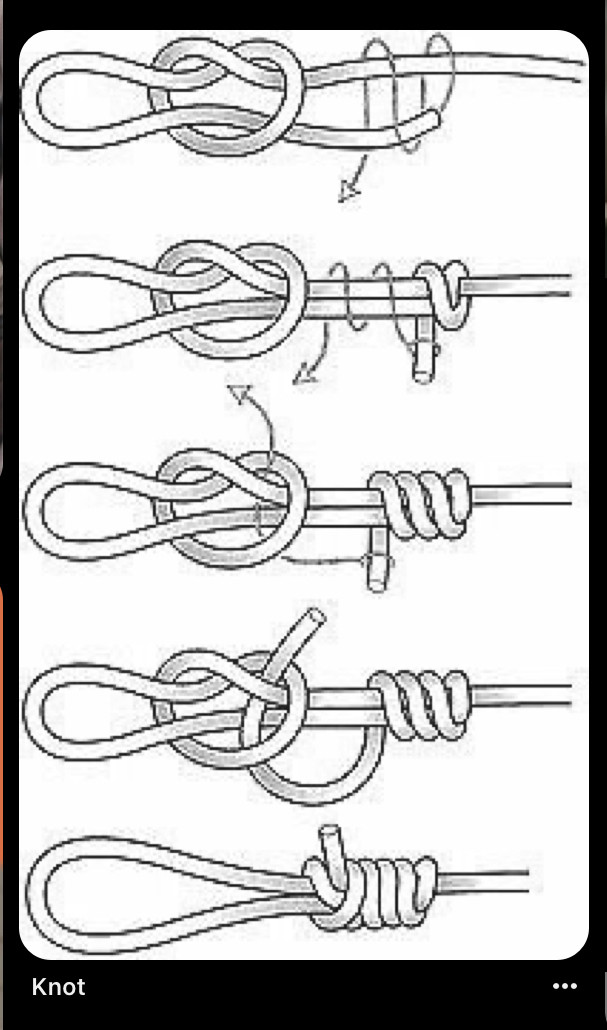 how to make a hangmans knot (aka what people use for ending their lives)