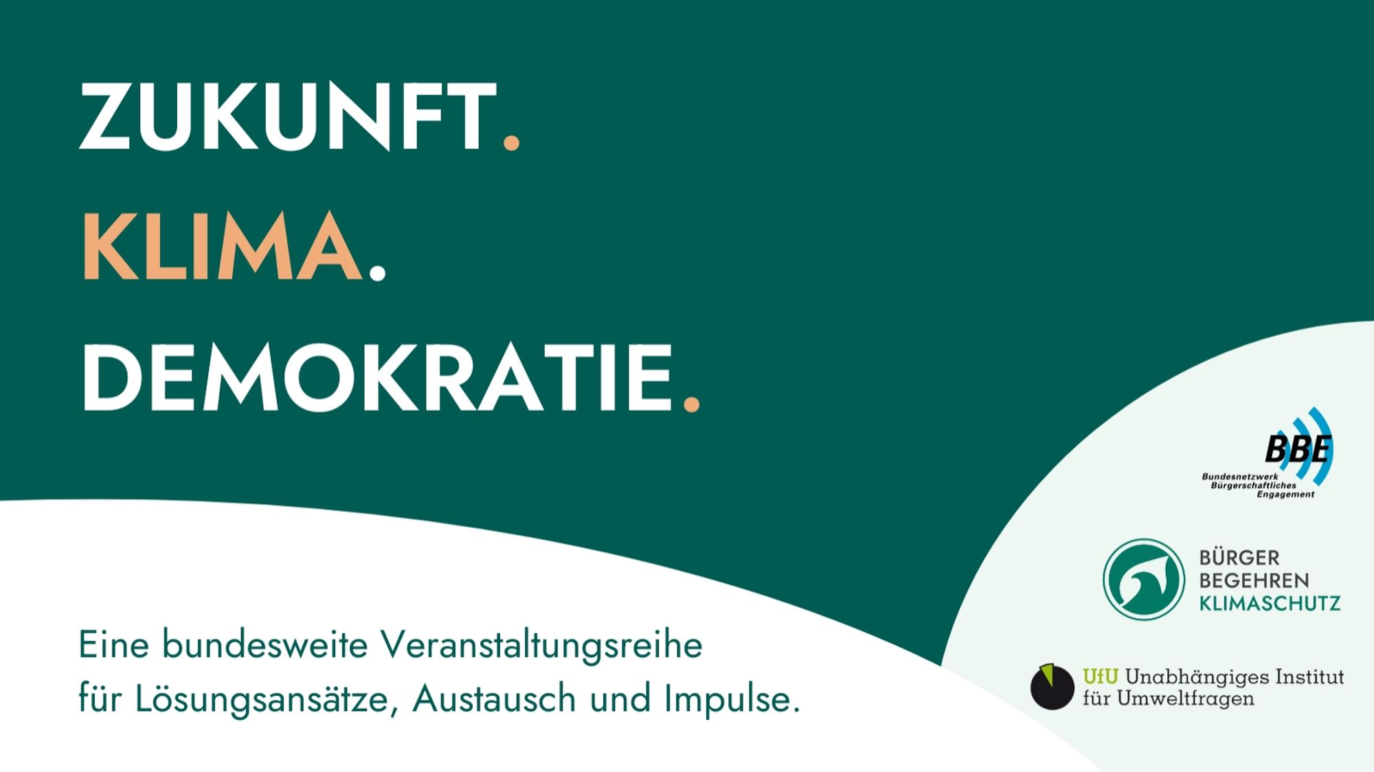 Eine bundesweite Veranstaltungsreihe für Lösungsansätze, Austausch und Impulse