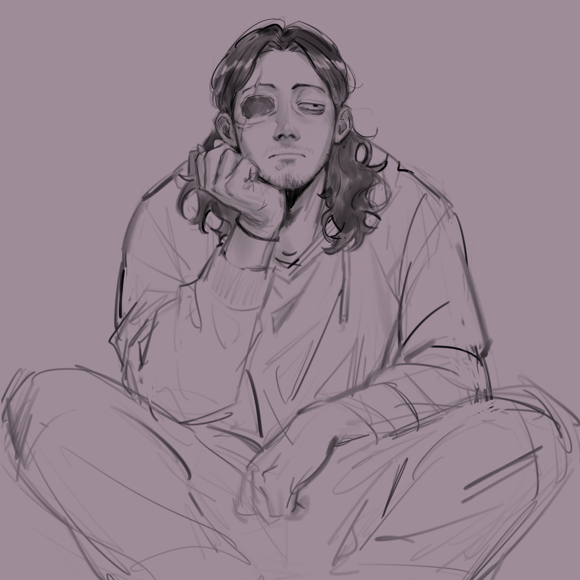 Just aizawa thinking about his life decisions