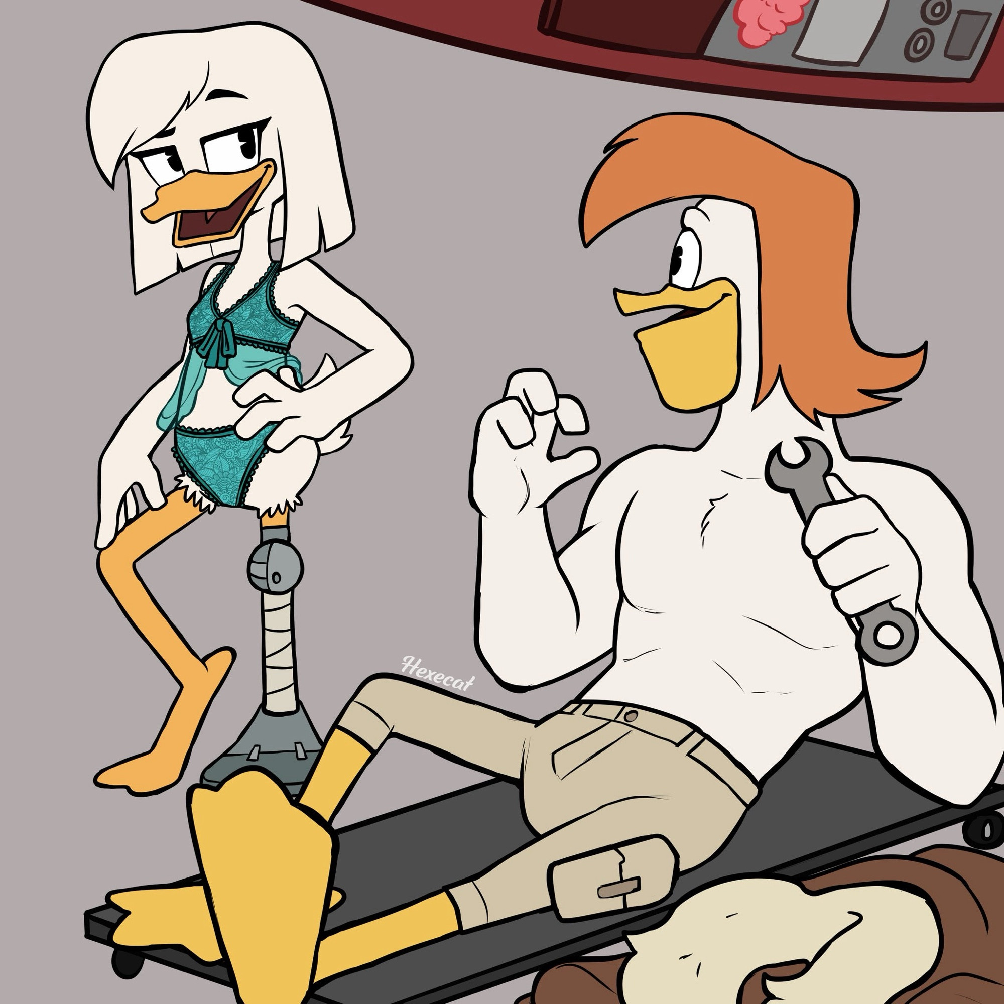 Della Duck, Launchpad McQuack, DuckTales, Delpad