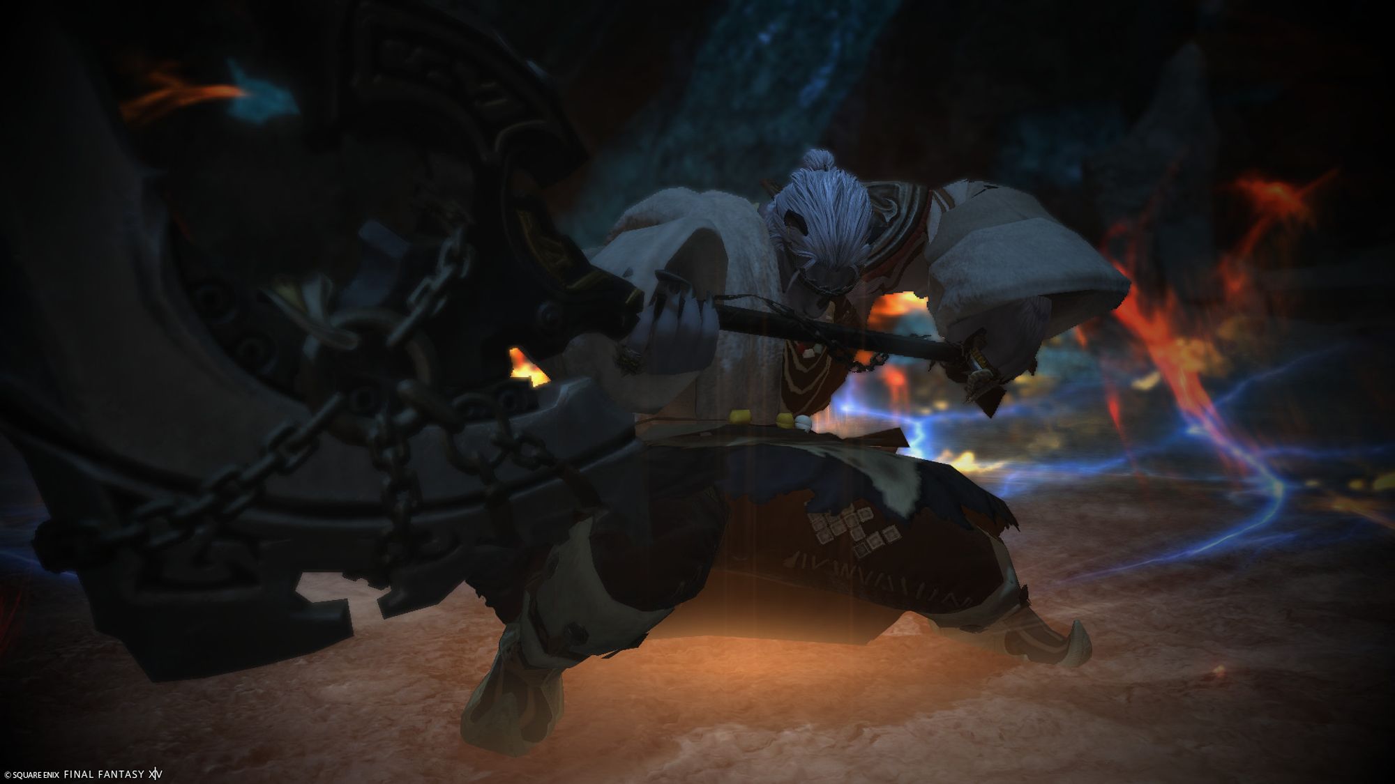 Graff Ironchest as a Warrior in FFXIV.