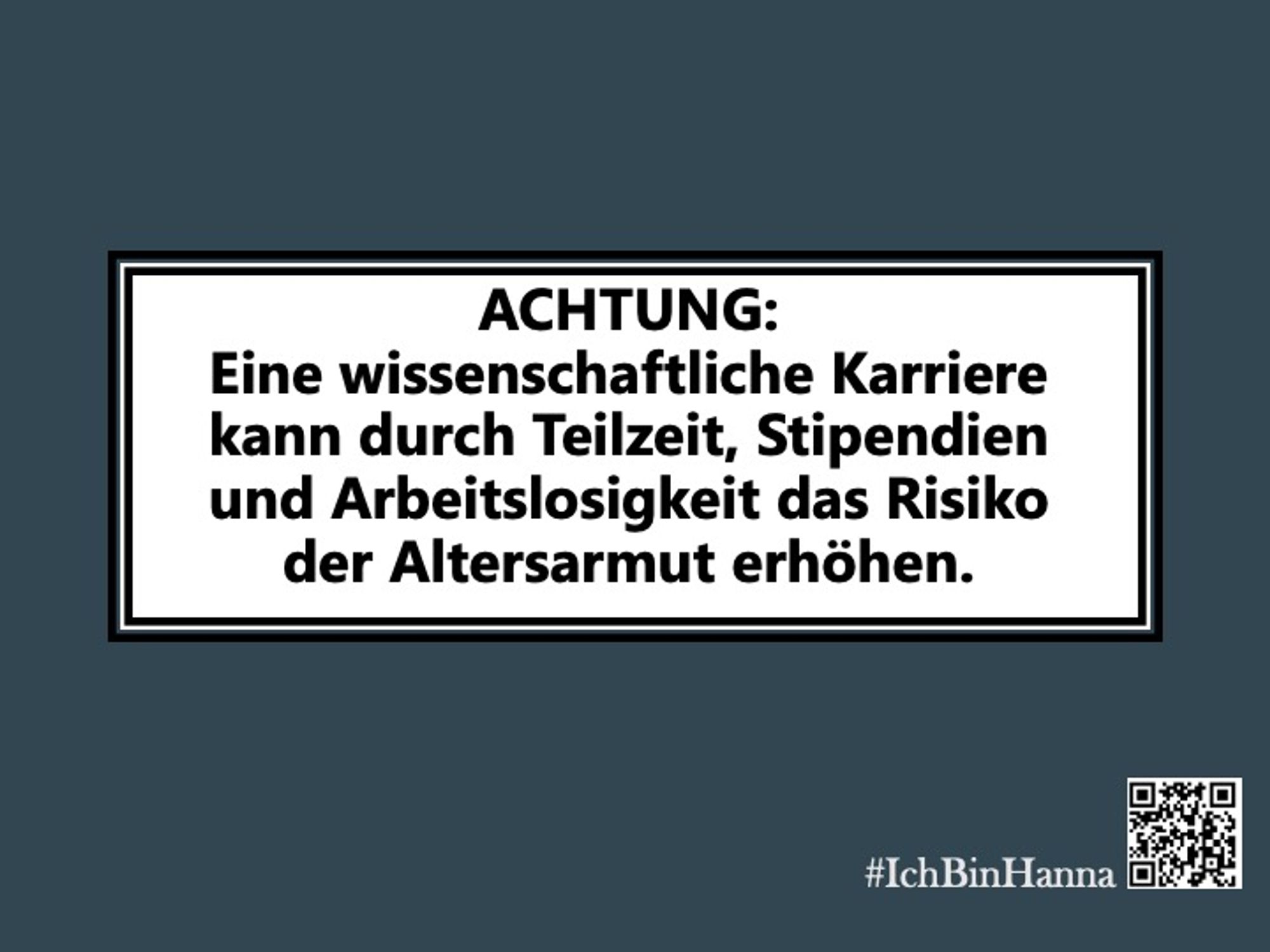 Eine wissenschaftliche Karriere kann durch Teilzeit, Stipendien und Arbeitslosigkeit das Risiko der Altersarmut erhöhen.