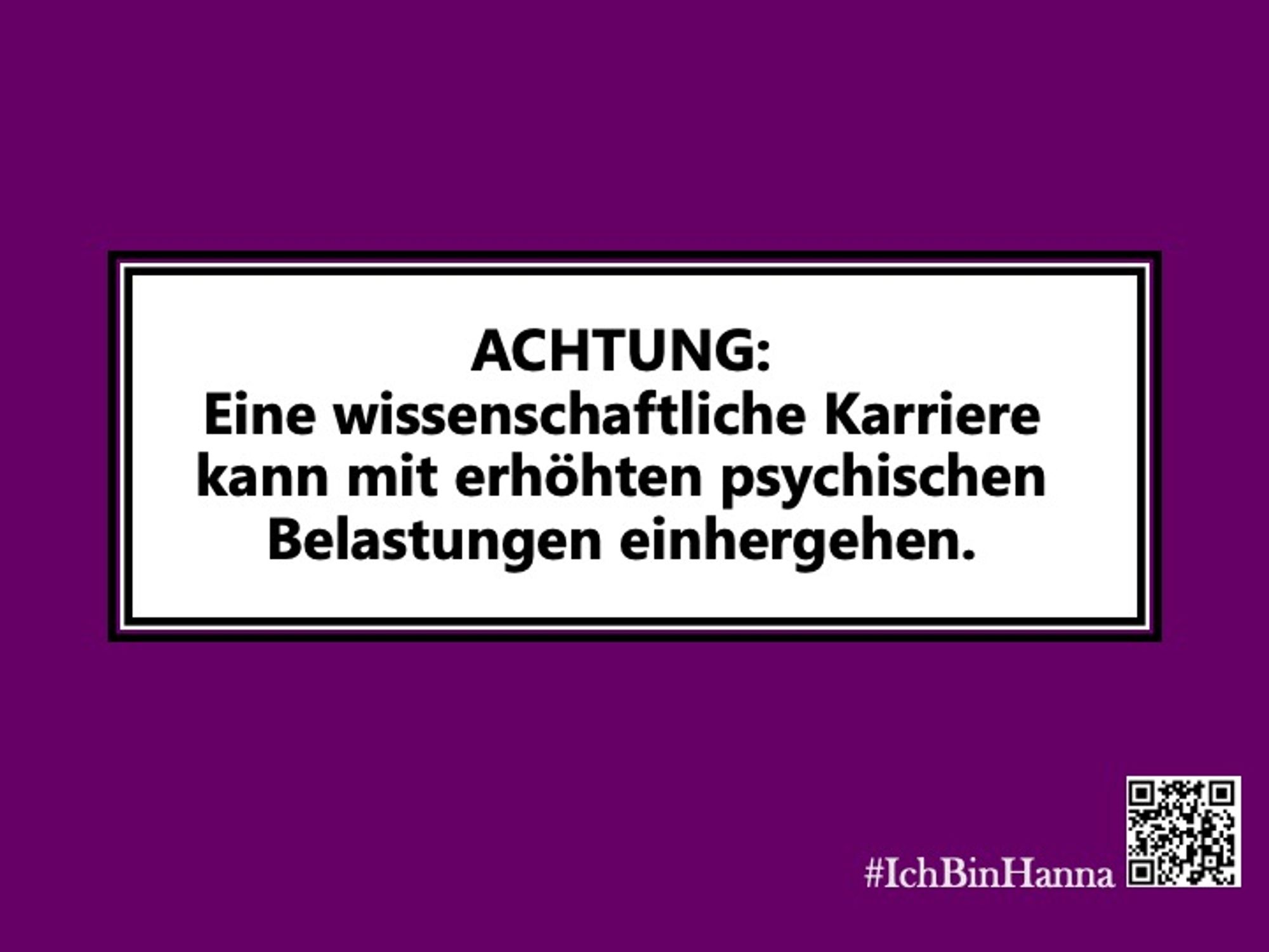 Eine wissenschaftliche Karriere kann mit erhöhten psychischen Belastungen einhergehen.