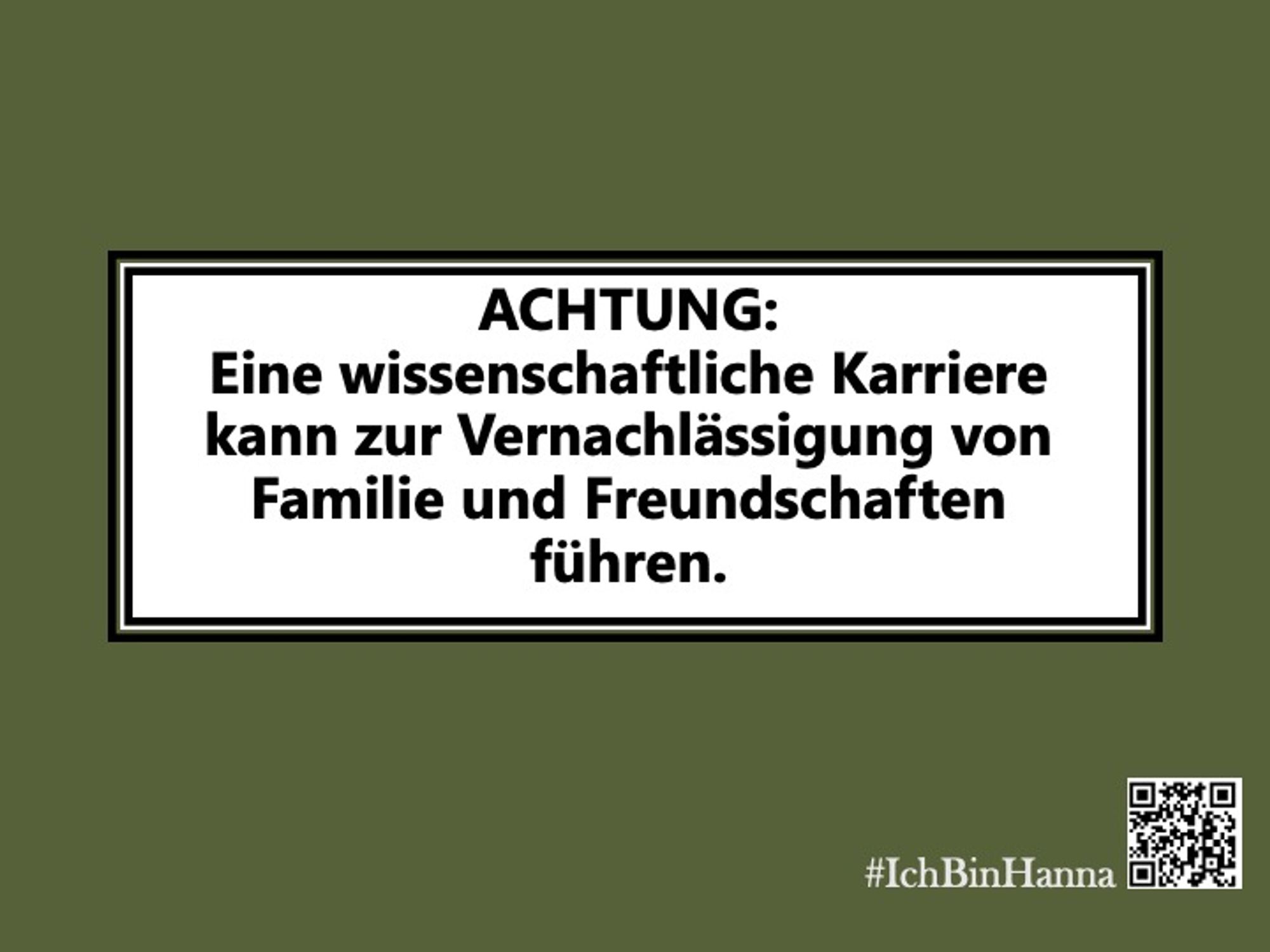 Eine wissenschaftliche Karriere kann zur Vernachlässigung von Familie und Freundschaften führen.