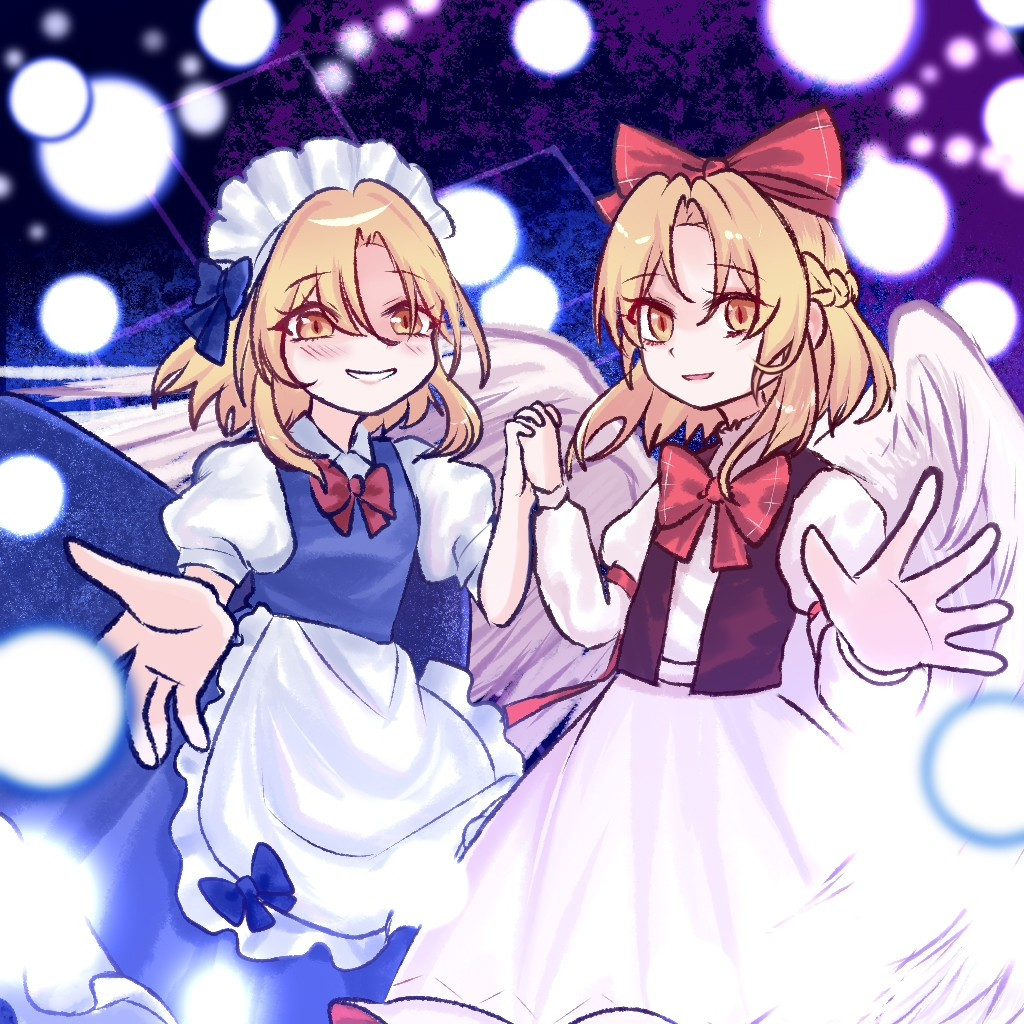 Gengetsu and Mugetsu sister,they are cute~uwu