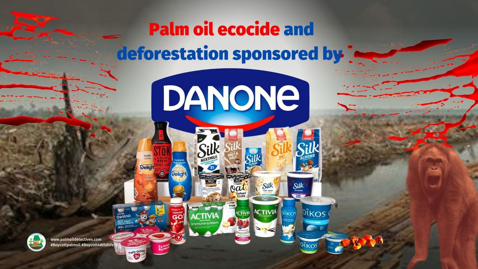 What is #Halloween’s most terrifying tale? #Palmoil #greenwashing and #ecocide contained in your favourite treats! Learn how to take action and help #wildlife this All Hallow's Eve #Boycottpalmoil #Boycott4Wildlife https://palmoildetectives.com/2023/10/18/halloweens-most-terrifying-tale-palm-oil-greenwashing-and-ecocide-in-your-treats/ via @palmoildetect