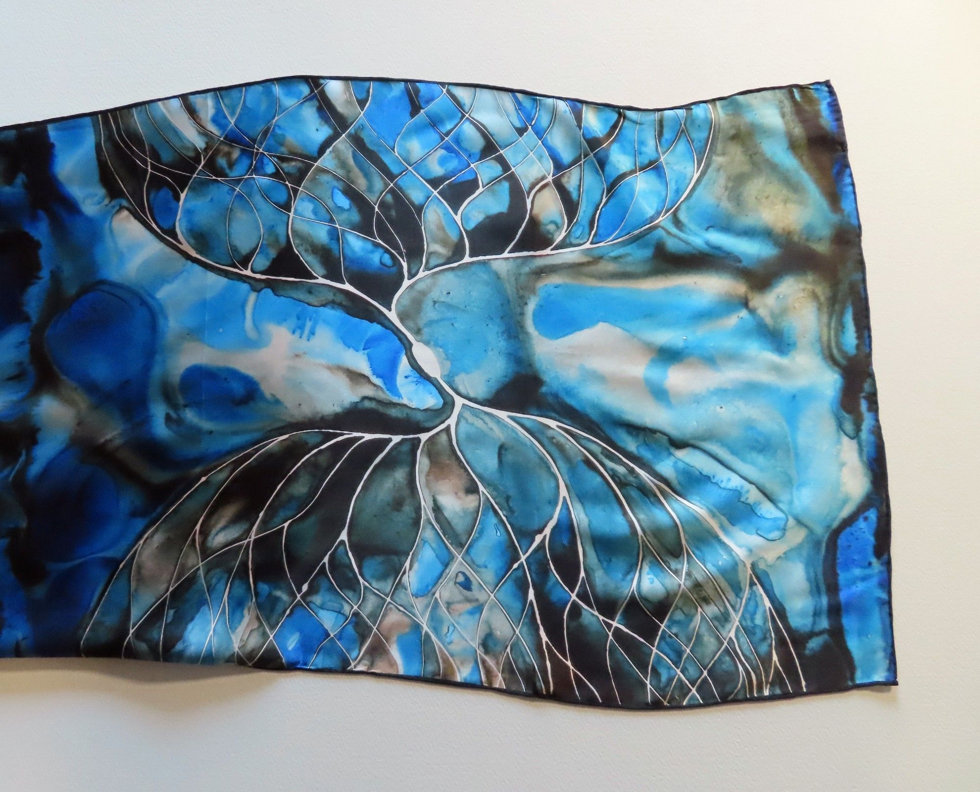 blue neuron scarf