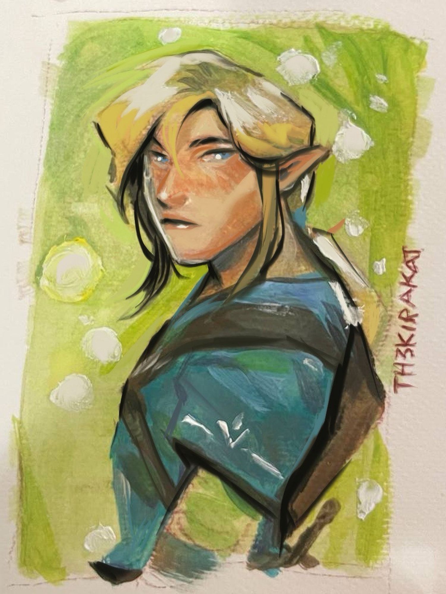 lil link fanart!