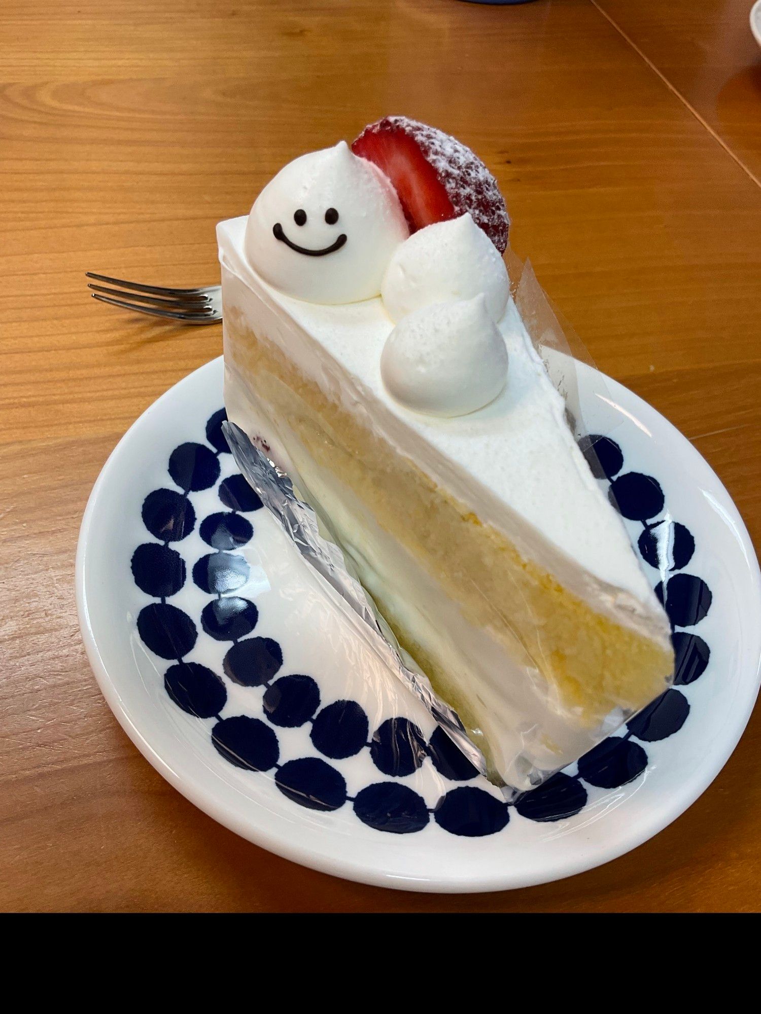 にっこりキャラクターのバースデーケーキ