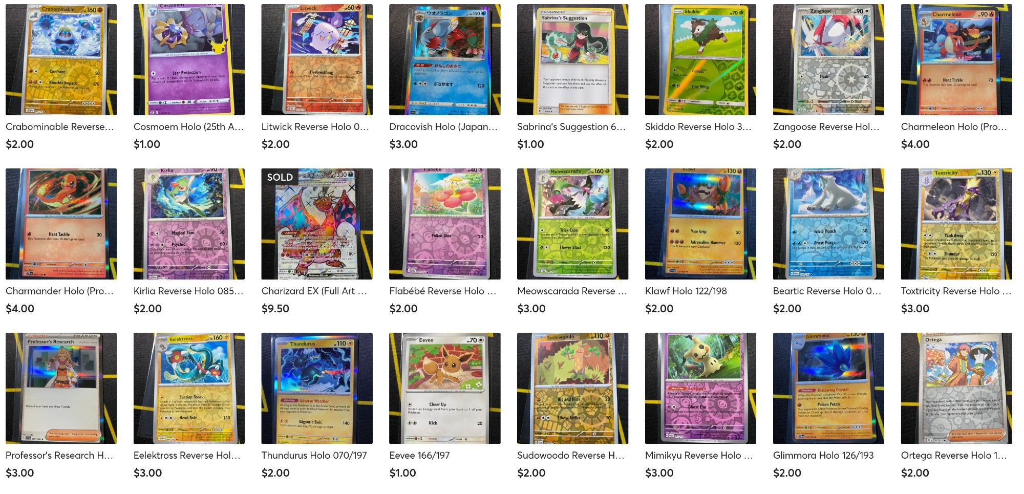 New cards on my #Mercari #Pokemon store, - MrBenShow Pokémon - GO CHECK IT OUT!!
https://www.mercari.com/u/422681658/
Mercari Sign Up Code: QWPJCU - Save $10 with first purchase

#PokemonCards #PokemonCardsForSale #CardsForSale #PokemonTradingCardGame #PokemonTCG #PokemonCommunity #PokemonGo #PokemonScarletViolet #PokemonScarletAndViolet
#Selling #ForSale #Sales #Cards #TradingCardsForSale #Pokémon #PokemonSunAndMoon #ScarletAndViolet #SunAndMoon #XY #PokemonXY #WizardsOfTheCoast #Nintendo #WOTC #SecretRare #FullArt #PokemonScarlet #PokemonViolet #PokemonSun #PokemonMoon #PokemonGames #Games #Game #CardGame #CardGames