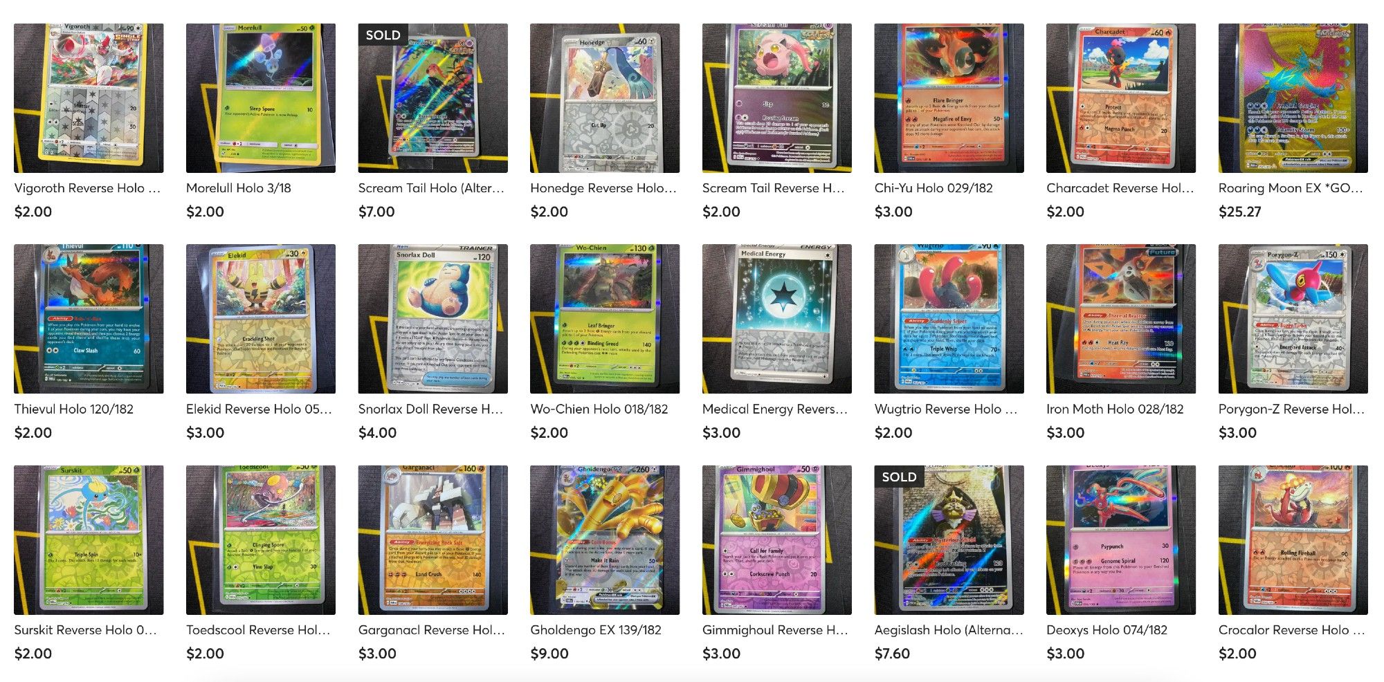 New cards on my #Mercari #Pokemon store, - MrBenShow Pokémon - GO CHECK IT OUT!!
https://www.mercari.com/u/422681658/
Mercari Sign Up Code: QWPJCU - Save $10 with first purchase

#PokemonCards #PokemonCardsForSale #CardsForSale #PokemonTradingCardGame #PokemonTCG #PokemonCommunity #PokemonGo #PokemonScarletViolet #PokemonScarletAndViolet
#Selling #ForSale #Sales #Cards #TradingCardsForSale #Pokémon #PokemonSunAndMoon #ScarletAndViolet #SunAndMoon #XY #PokemonXY #WizardsOfTheCoast #Nintendo #WOTC #SecretRare #FullArt #PokemonScarlet #PokemonViolet #PokemonSun #PokemonMoon #PokemonGames #Games #Game #CardGame #CardGames #151 #ParadoxRift