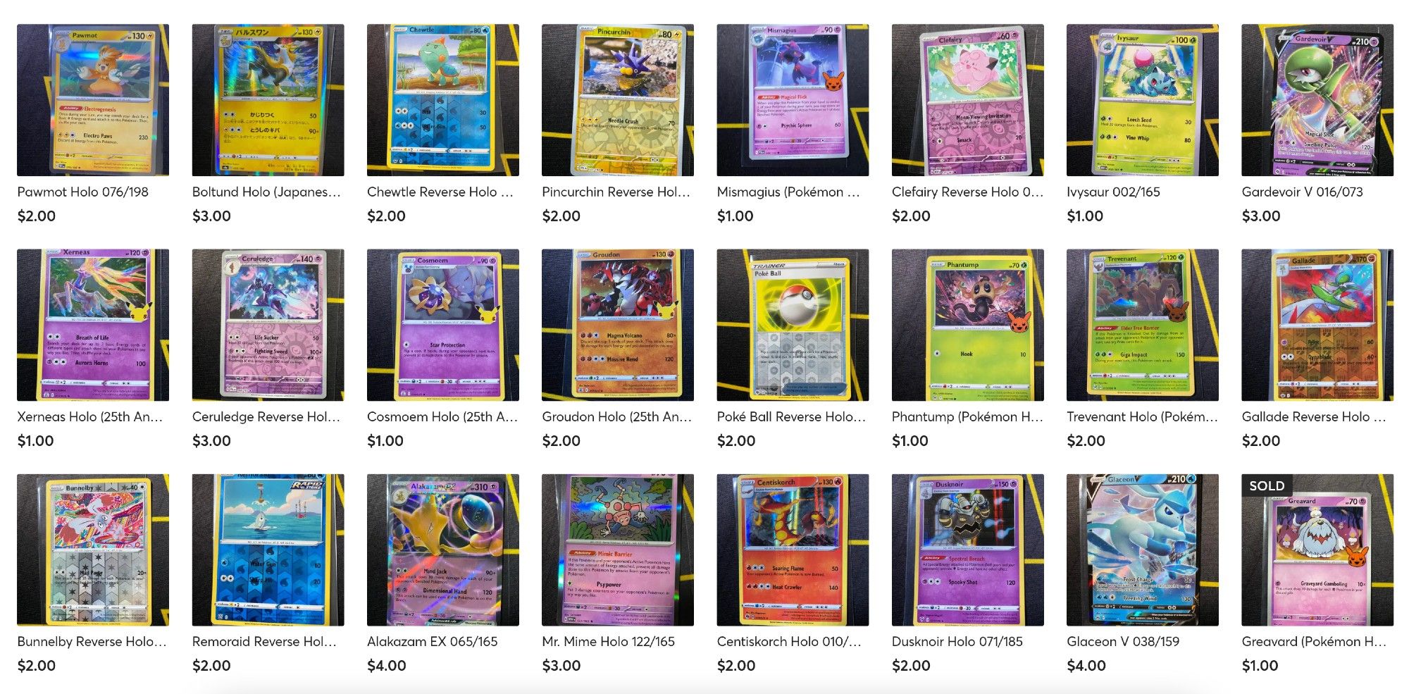 New cards on my #Mercari #Pokemon store, - MrBenShow Pokémon - GO CHECK IT OUT!!
https://www.mercari.com/u/422681658/
Mercari Sign Up Code: QWPJCU - Save $10 with first purchase

#PokemonCards #PokemonCardsForSale #CardsForSale #PokemonTradingCardGame #PokemonTCG #PokemonCommunity #PokemonGo #PokemonScarletViolet #PokemonScarletAndViolet
#Selling #ForSale #Sales #Cards #TradingCardsForSale #Pokémon #PokemonSunAndMoon #ScarletAndViolet #SunAndMoon #XY #PokemonXY #WizardsOfTheCoast #Nintendo #WOTC #SecretRare #FullArt #PokemonScarlet #PokemonViolet #PokemonSun #PokemonMoon #PokemonGames #Games #Game #CardGame #CardGames #ParadoxRift #151 #Pokemon151