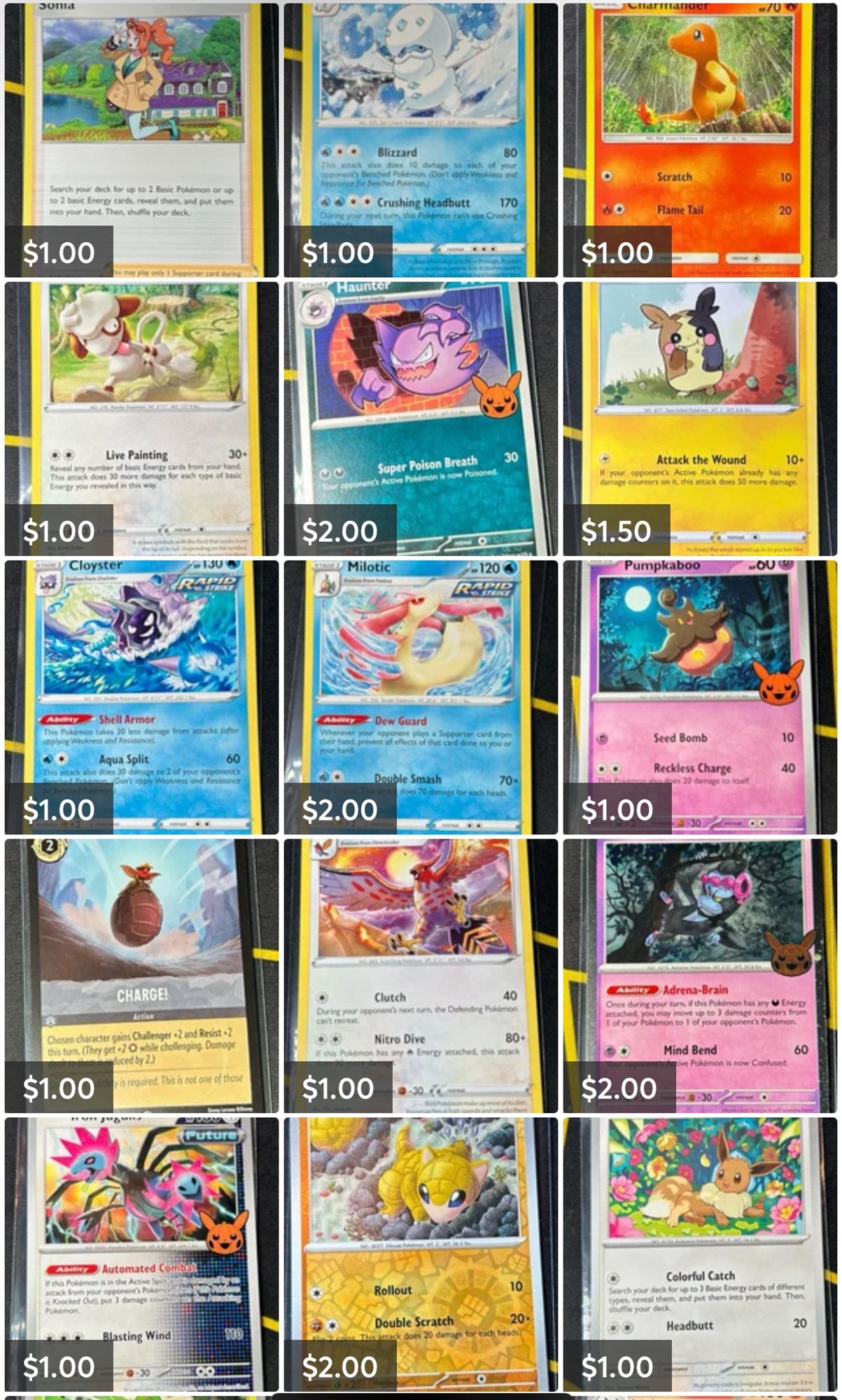 I want to buy a pizza and you want to buy cards!
Bundle orders get the hook up!!
Buy me a slice $BenjaminLucky 
https://www.mercari.com/u/mrbenshowpokemon?sv=0

#MrBenShow #Pokemon #PokemonCards #Disney #Lorcana #Cards #Pokemontcg #DisneyLorcana #Dbz #Dragonball #OnePiece