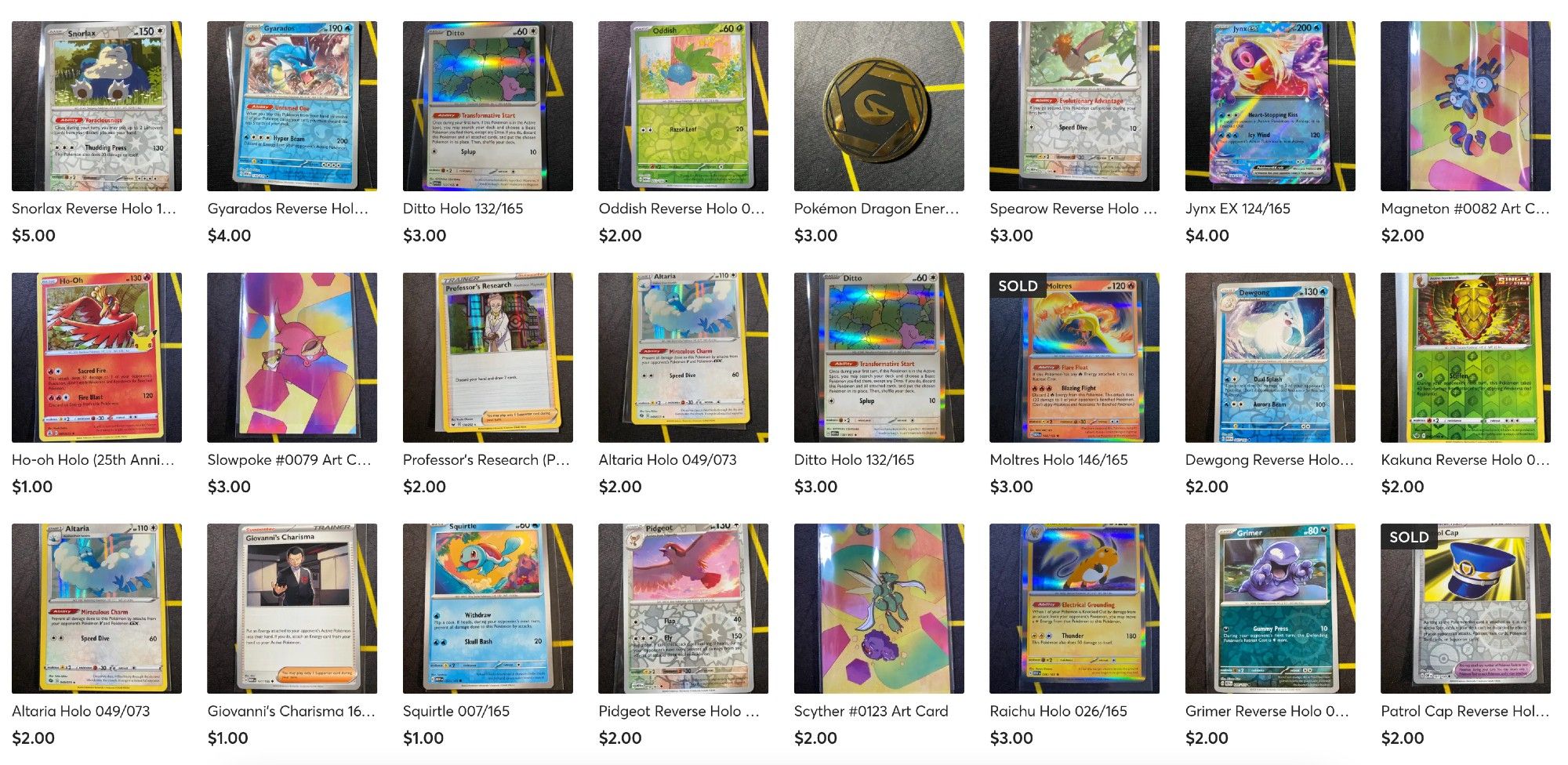 New cards on my #Mercari #Pokemon store, - MrBenShow Pokémon - GO CHECK IT OUT!!
https://www.mercari.com/u/422681658/
Mercari Sign Up Code: QWPJCU - Save $10 with first purchase

#PokemonCards #PokemonCardsForSale #CardsForSale #PokemonTradingCardGame #PokemonTCG #PokemonCommunity #PokemonGo #PokemonScarletViolet #PokemonScarletAndViolet
#Selling #ForSale #Sales #Cards #TradingCardsForSale #Pokémon #PokemonSunAndMoon #ScarletAndViolet #SunAndMoon #XY #PokemonXY #WizardsOfTheCoast #Nintendo #WOTC #SecretRare #FullArt #PokemonScarlet #PokemonViolet #PokemonSun #PokemonMoon #PokemonGames #Games #Game #CardGame #CardGames #ParadoxRift #151 #Pokemon151