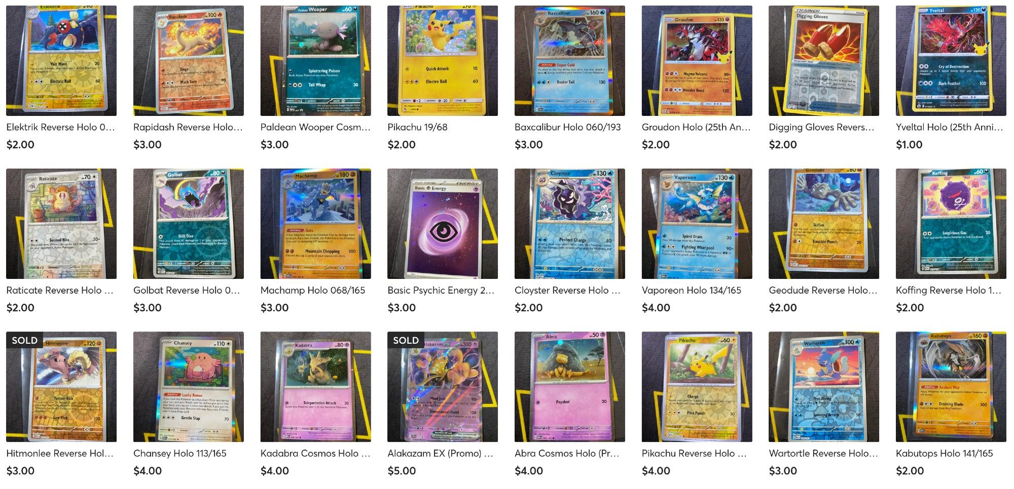 New cards on my #Mercari #Pokemon store, - MrBenShow Pokémon - GO CHECK IT OUT!!
https://www.mercari.com/u/422681658/
Mercari Sign Up Code: QWPJCU - Save $10 with first purchase

#PokemonCards #PokemonCardsForSale #CardsForSale #PokemonTradingCardGame #PokemonTCG #PokemonCommunity #PokemonGo #PokemonScarletViolet #PokemonScarletAndViolet
#Selling #ForSale #Sales #Cards #TradingCardsForSale #Pokémon #PokemonSunAndMoon #ScarletAndViolet #SunAndMoon #XY #PokemonXY #WizardsOfTheCoast #Nintendo #WOTC #SecretRare #FullArt #PokemonScarlet #PokemonViolet #PokemonSun #PokemonMoon #PokemonGames #Games #Game #CardGame #CardGames